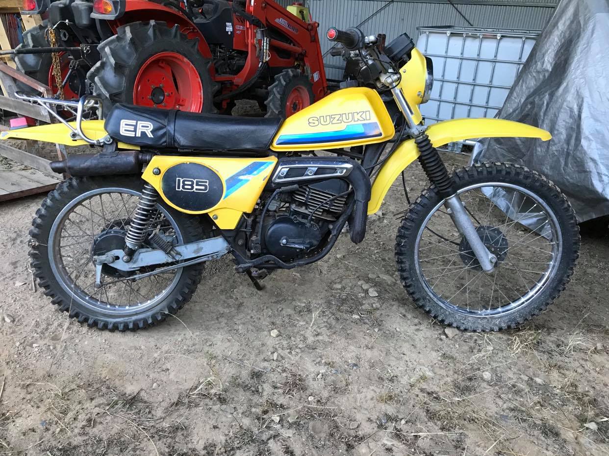 1982 SUZUKI TS185 ER TRAIL