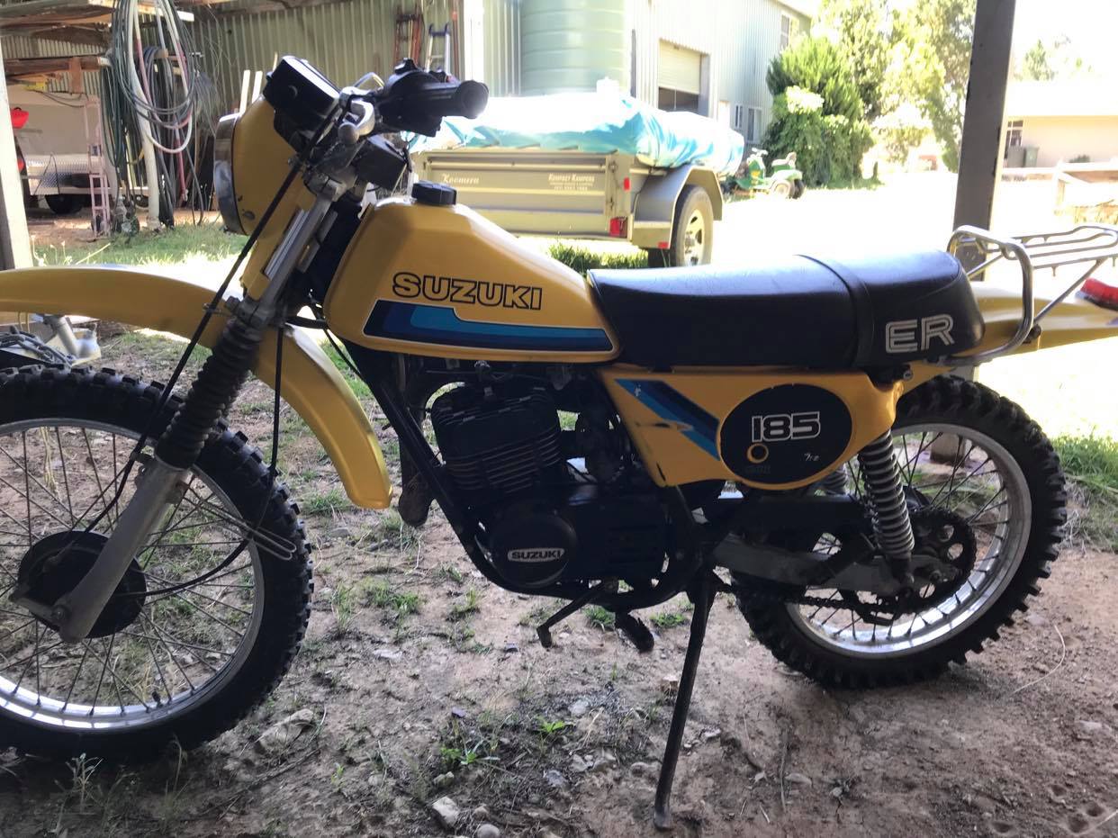 1982 SUZUKI TS185 ER TRAIL