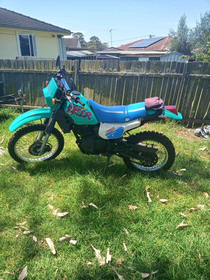 1996 KAWASAKI KLR250 TRAIL