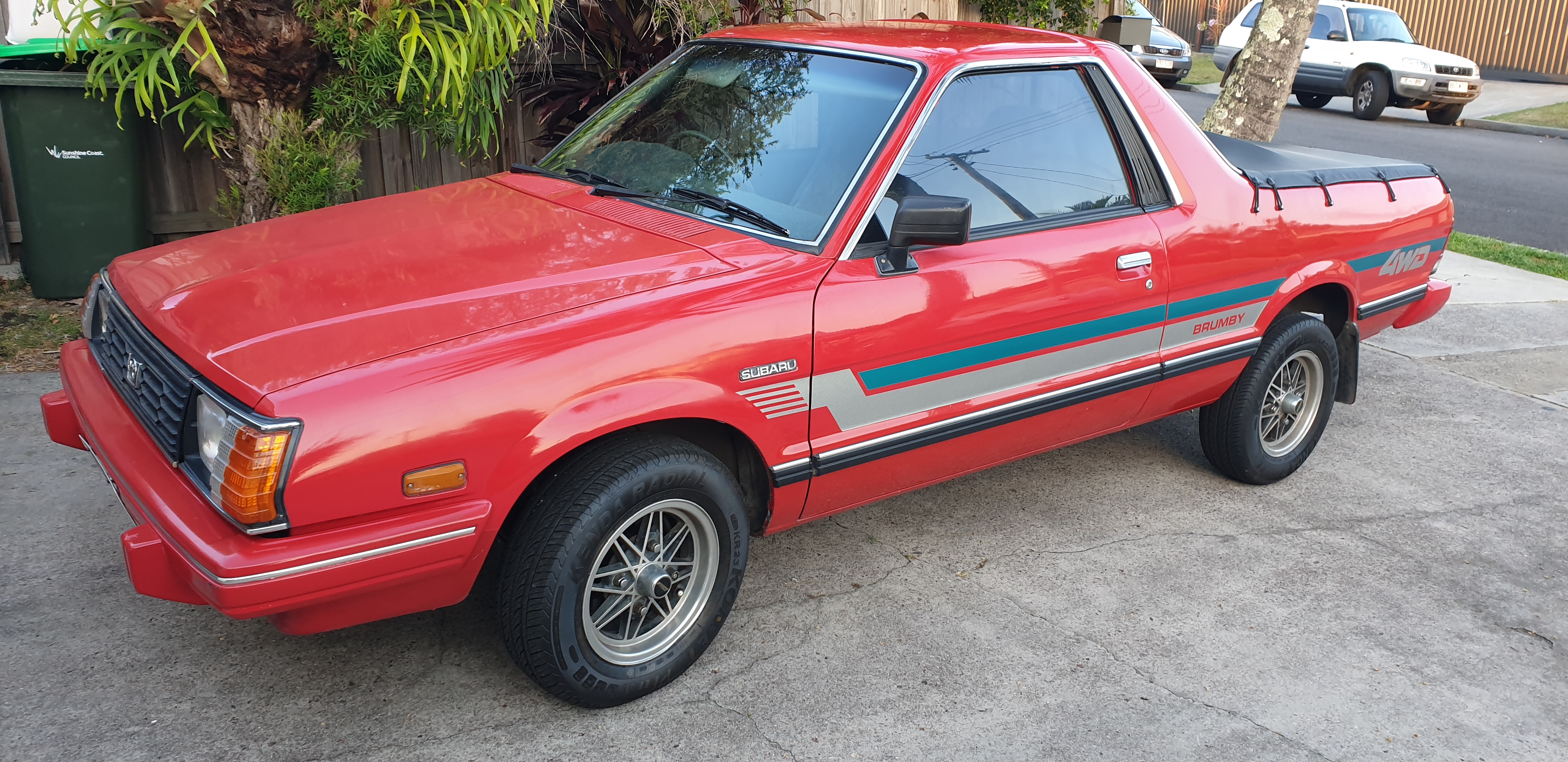 1989 SUBARU BRUMBY PICK UP