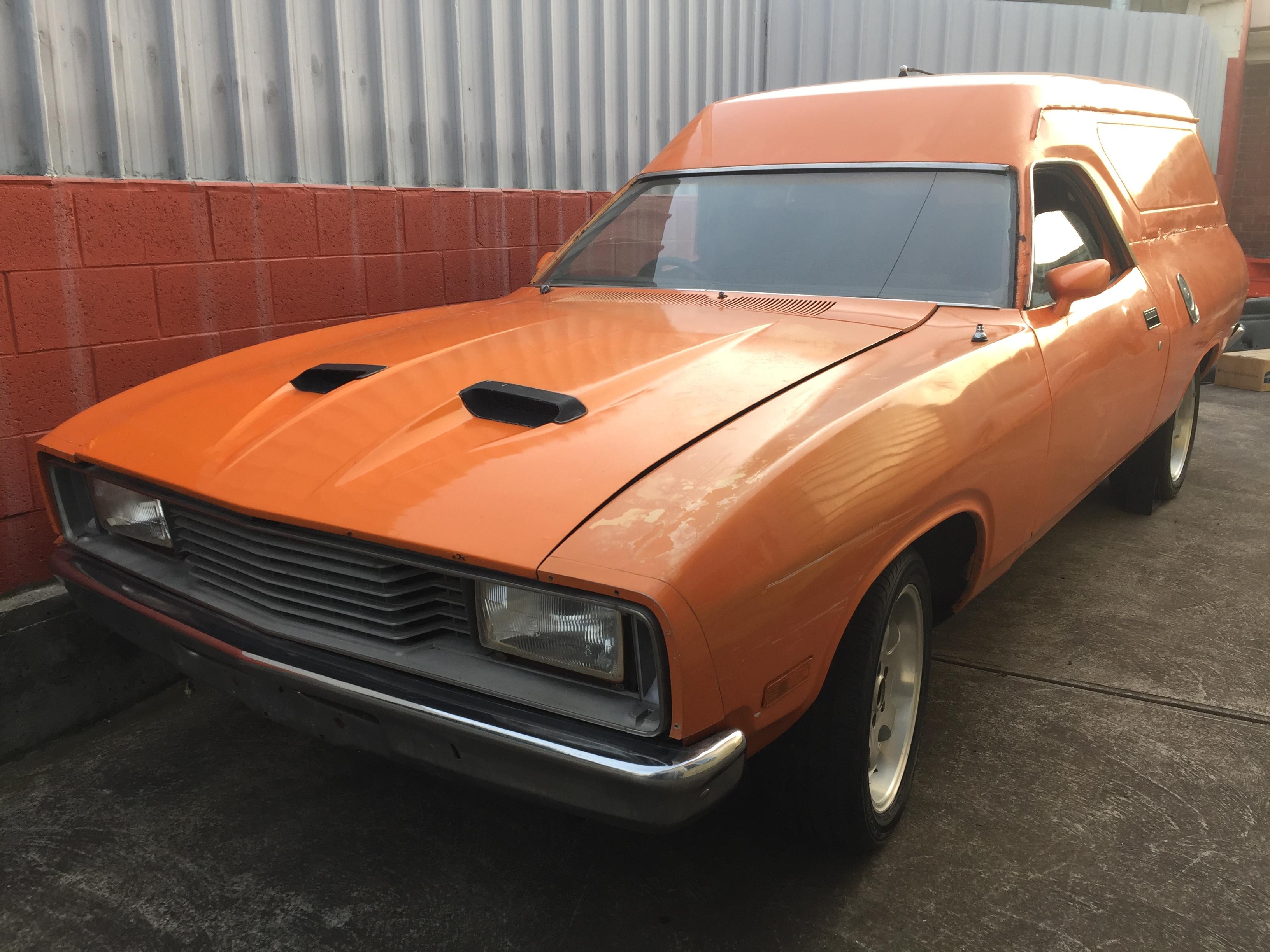 1976 FORD FALCON XC PANEL VAN