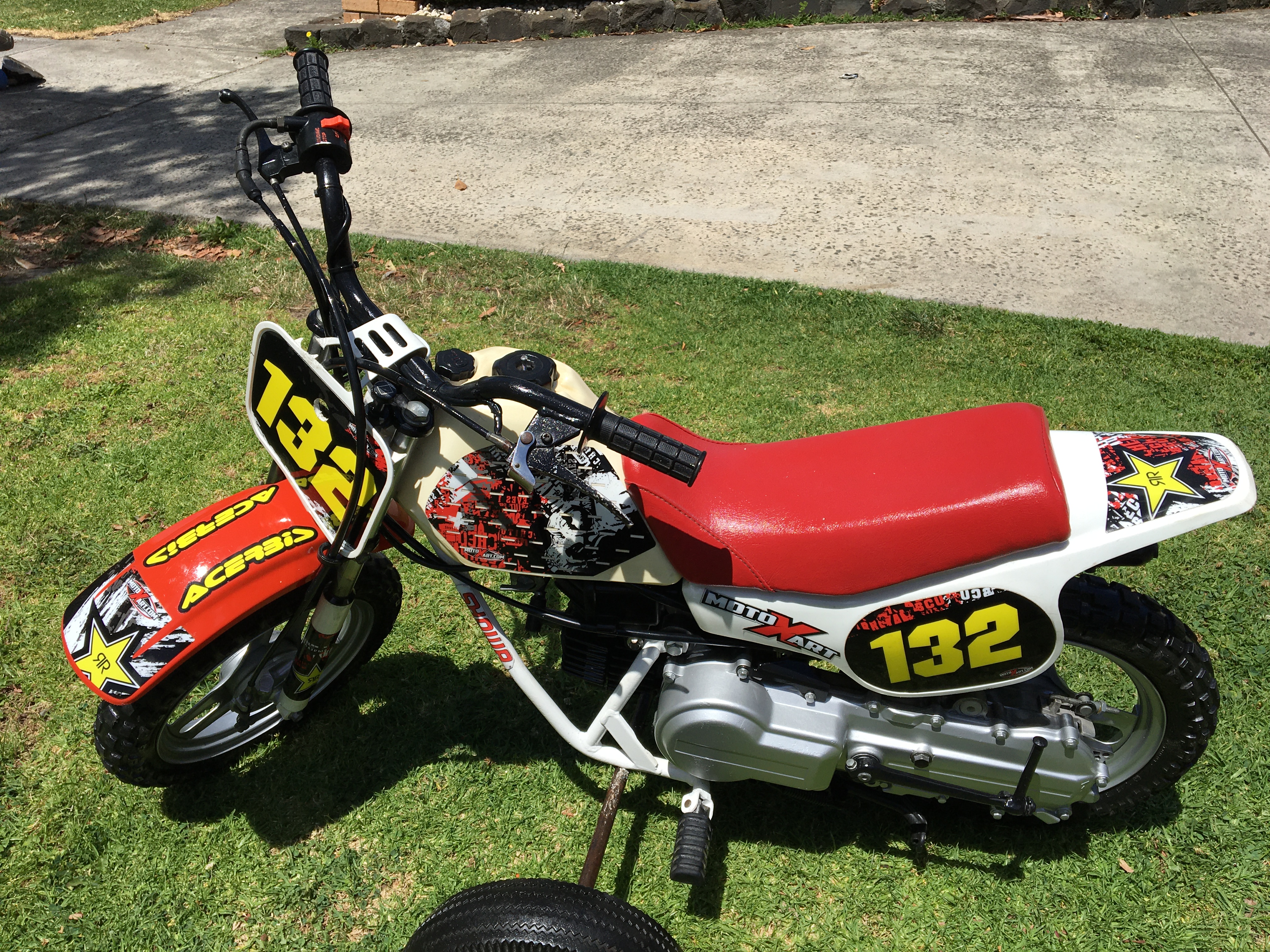 1997 HONDA QR50 MINI MOTOCROSS