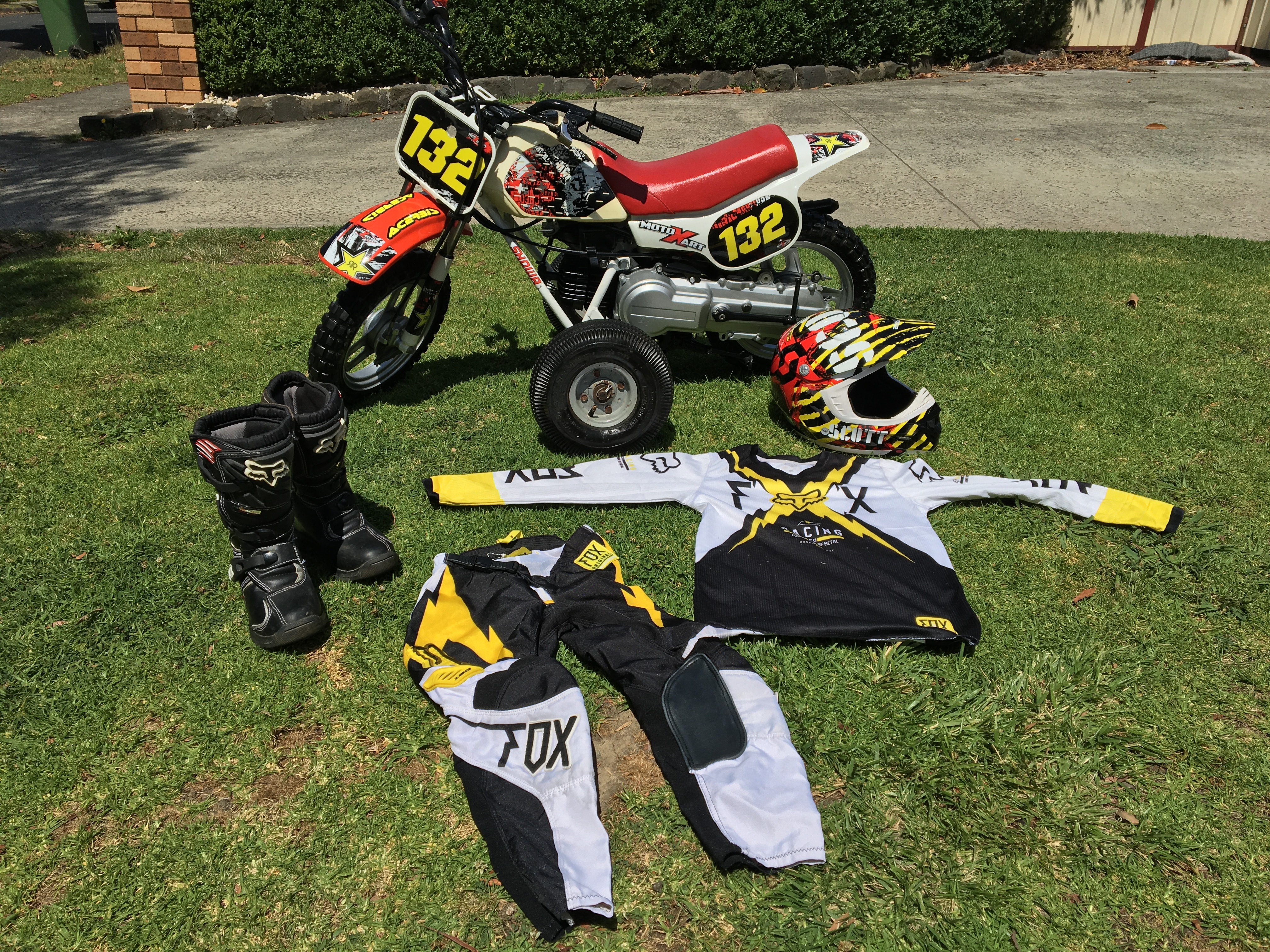 1997 HONDA QR50 MINI MOTOCROSS