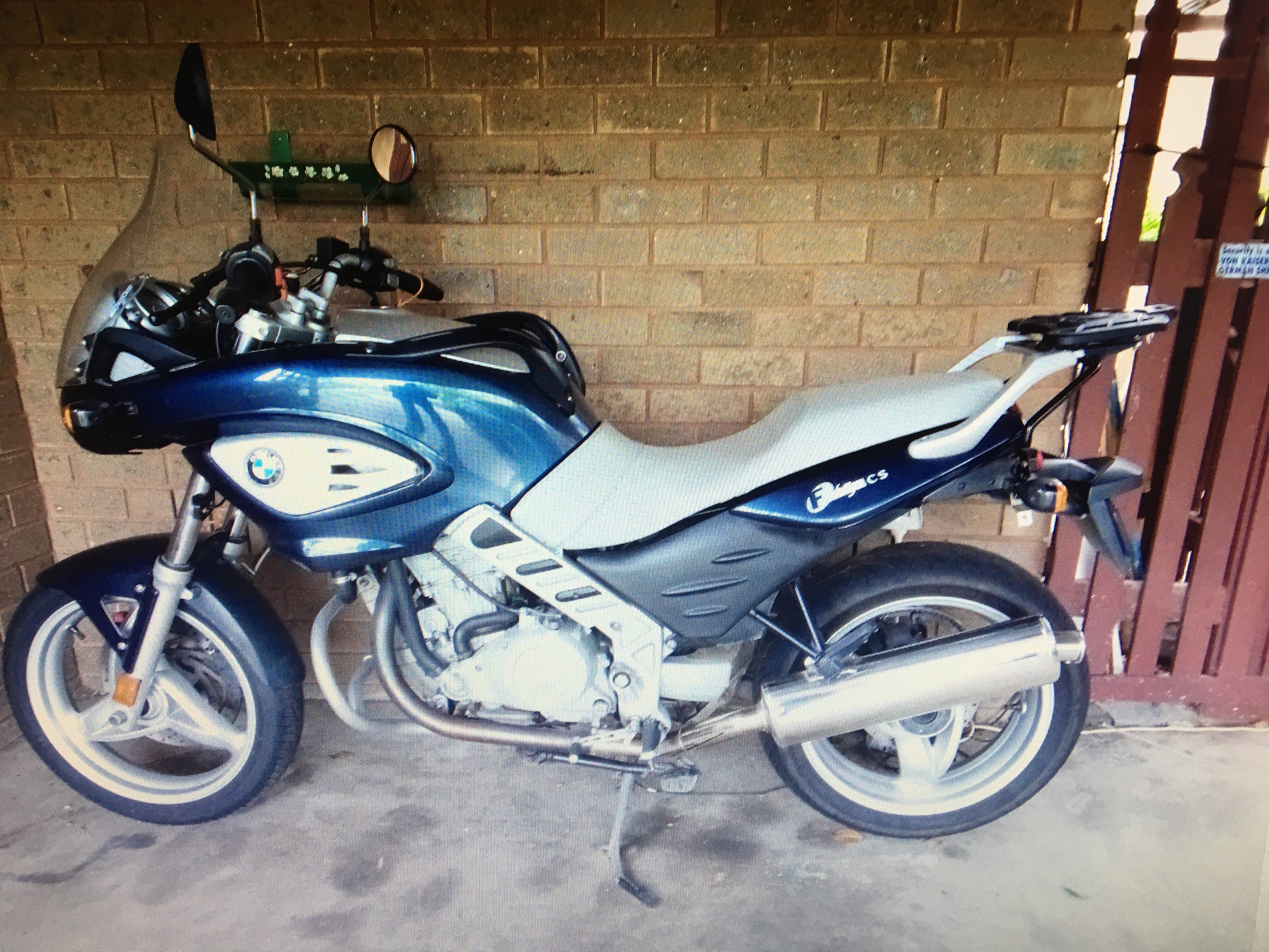 2004 BMW F650CS SCARVER ROAD