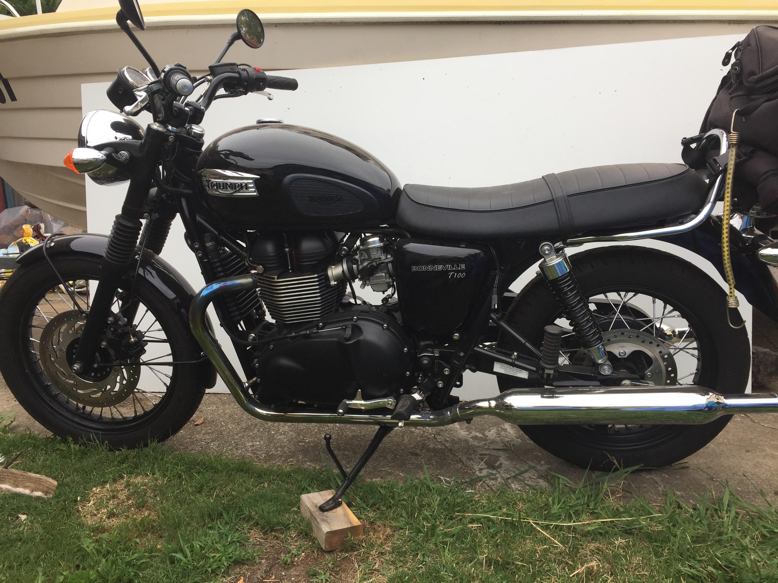 2013 TRIUMPH BONNEVILLE T100 865CC ROAD