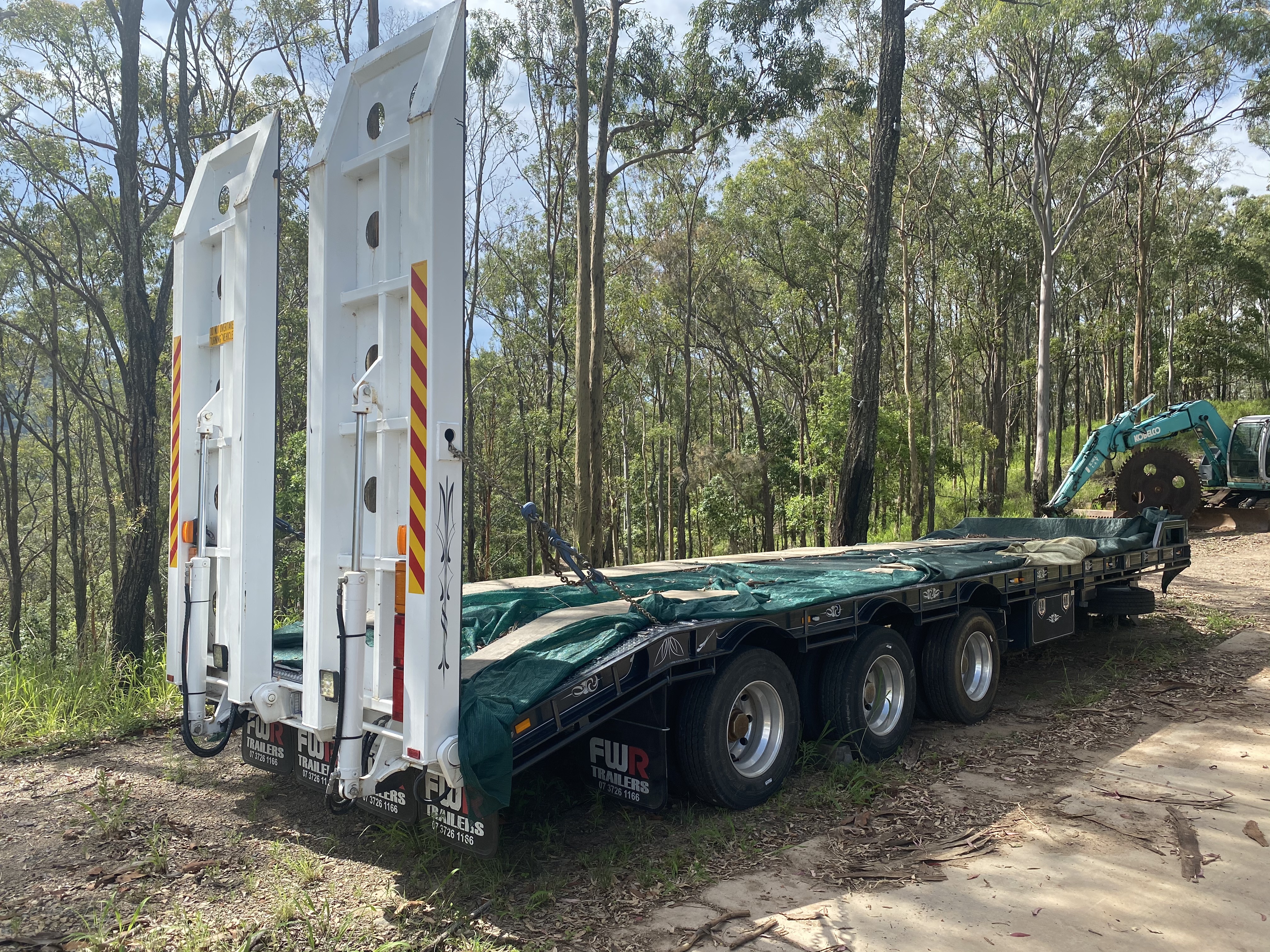 2018 FWR P/L TAG TRI AXLE TRAILER