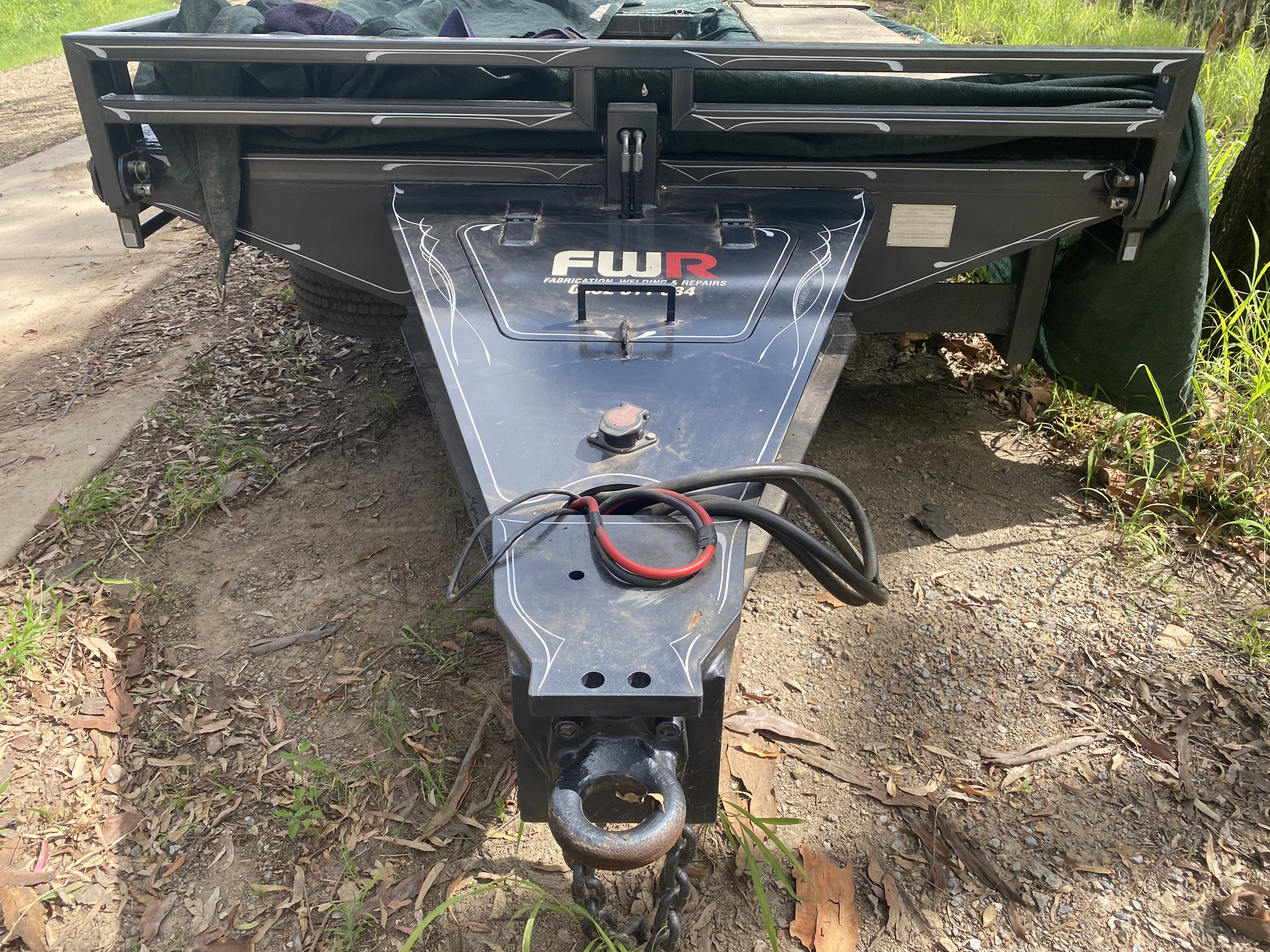 2018 FWR P/L TAG TRI AXLE TRAILER