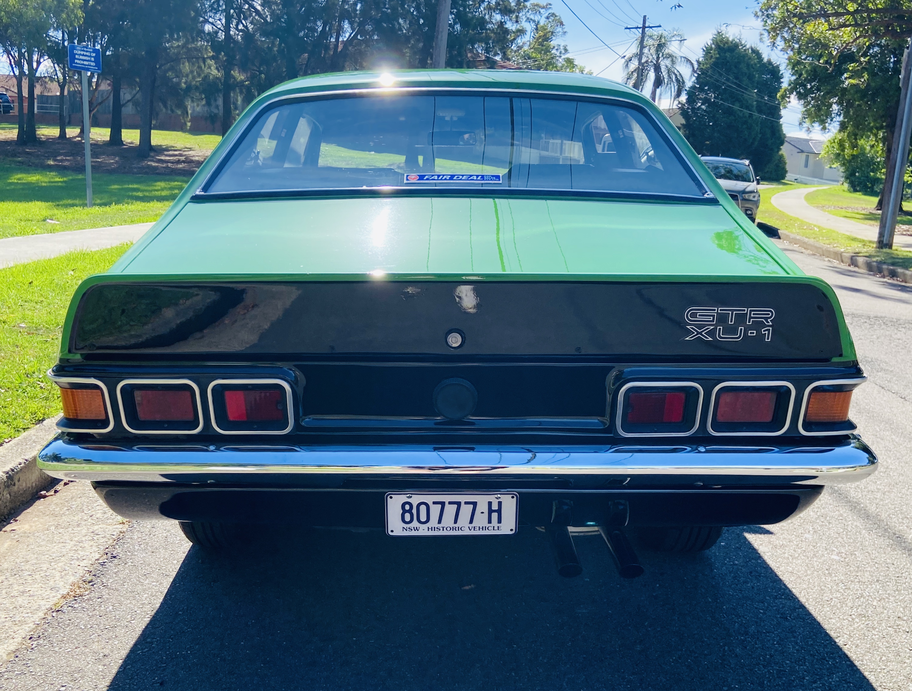 1972 HOLDEN TORANA LJ GTR XU-1 2D SEDAN
