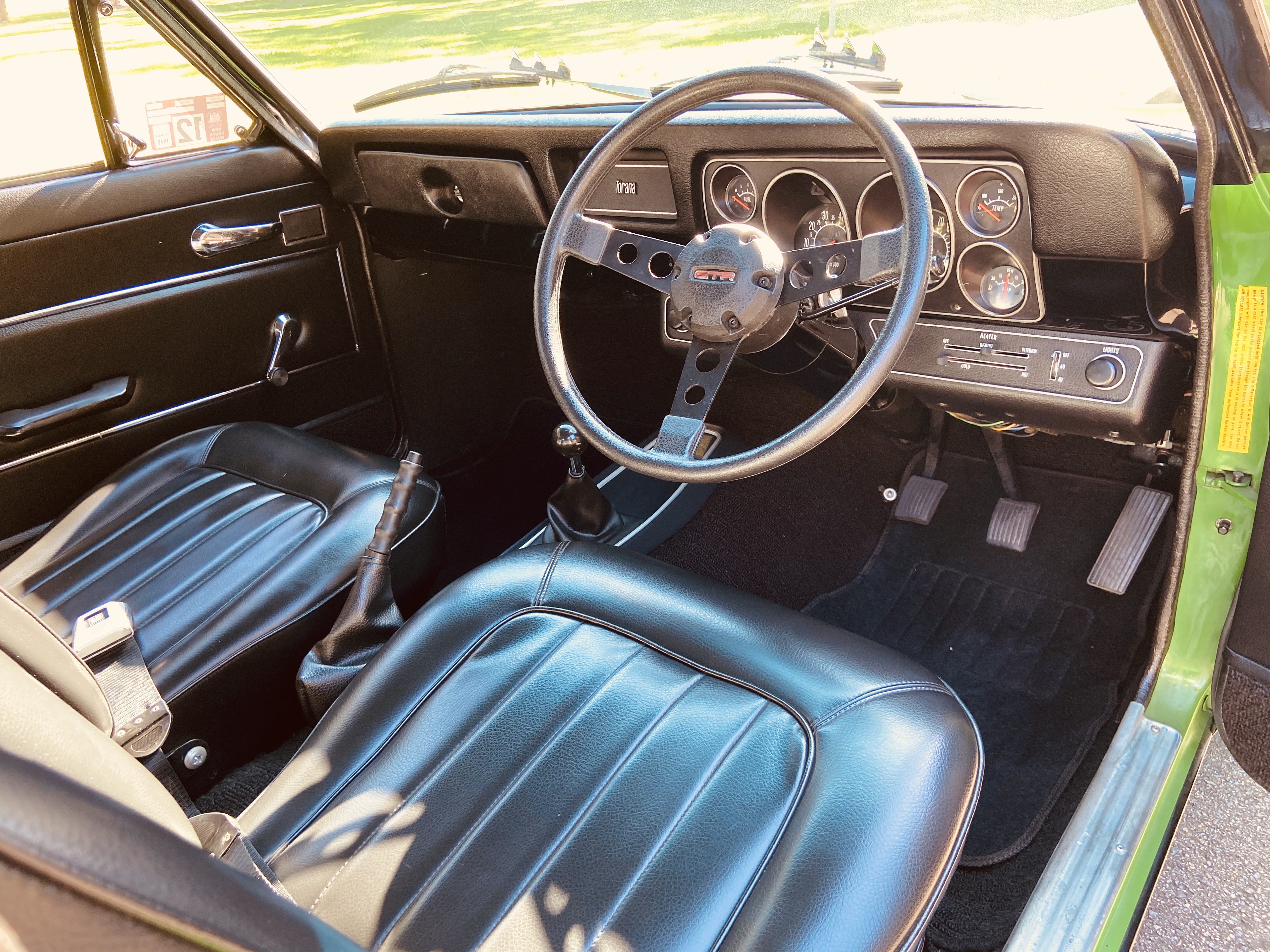 1972 HOLDEN TORANA LJ GTR XU-1 2D SEDAN