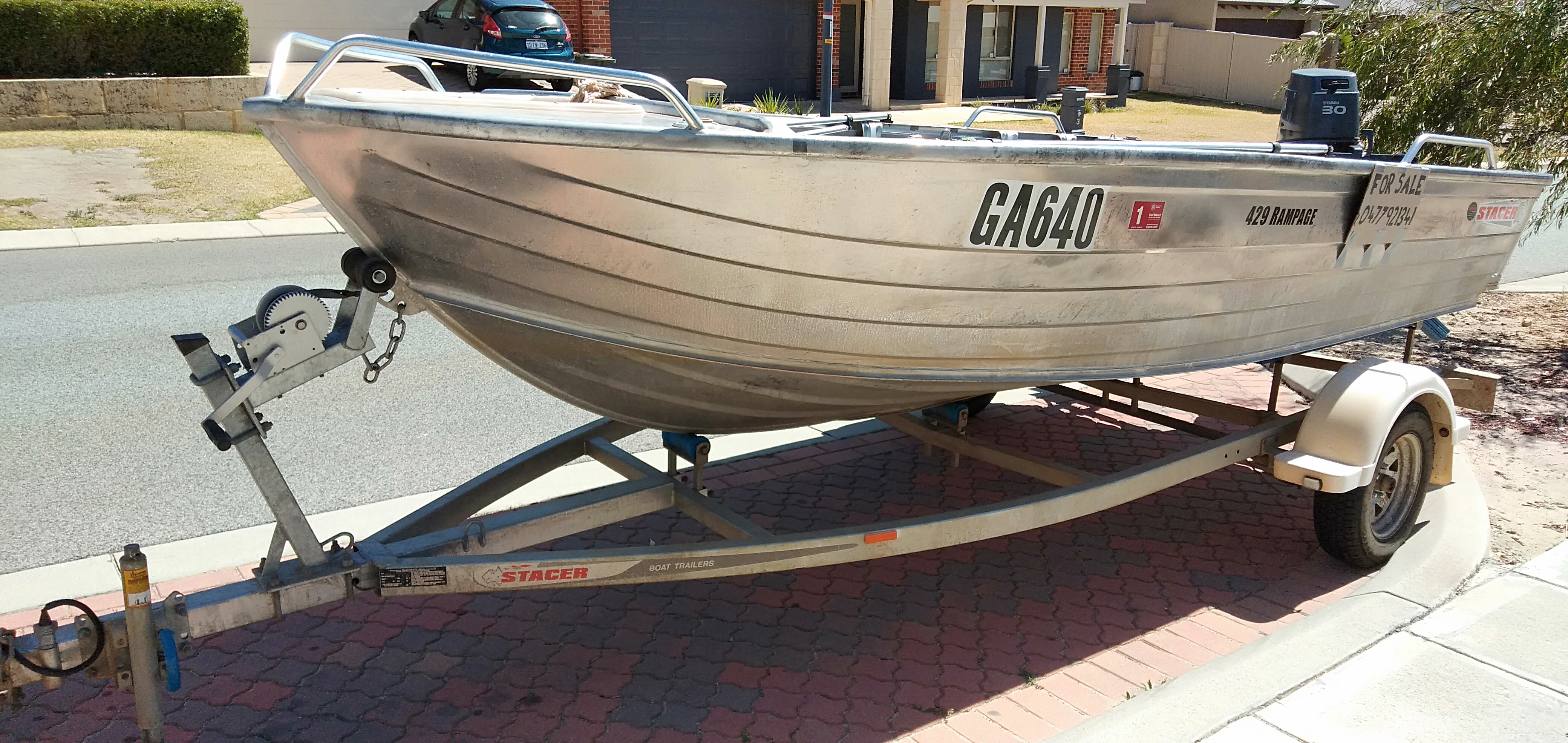 2015 STACER RAMPAGE 429 DINGHY