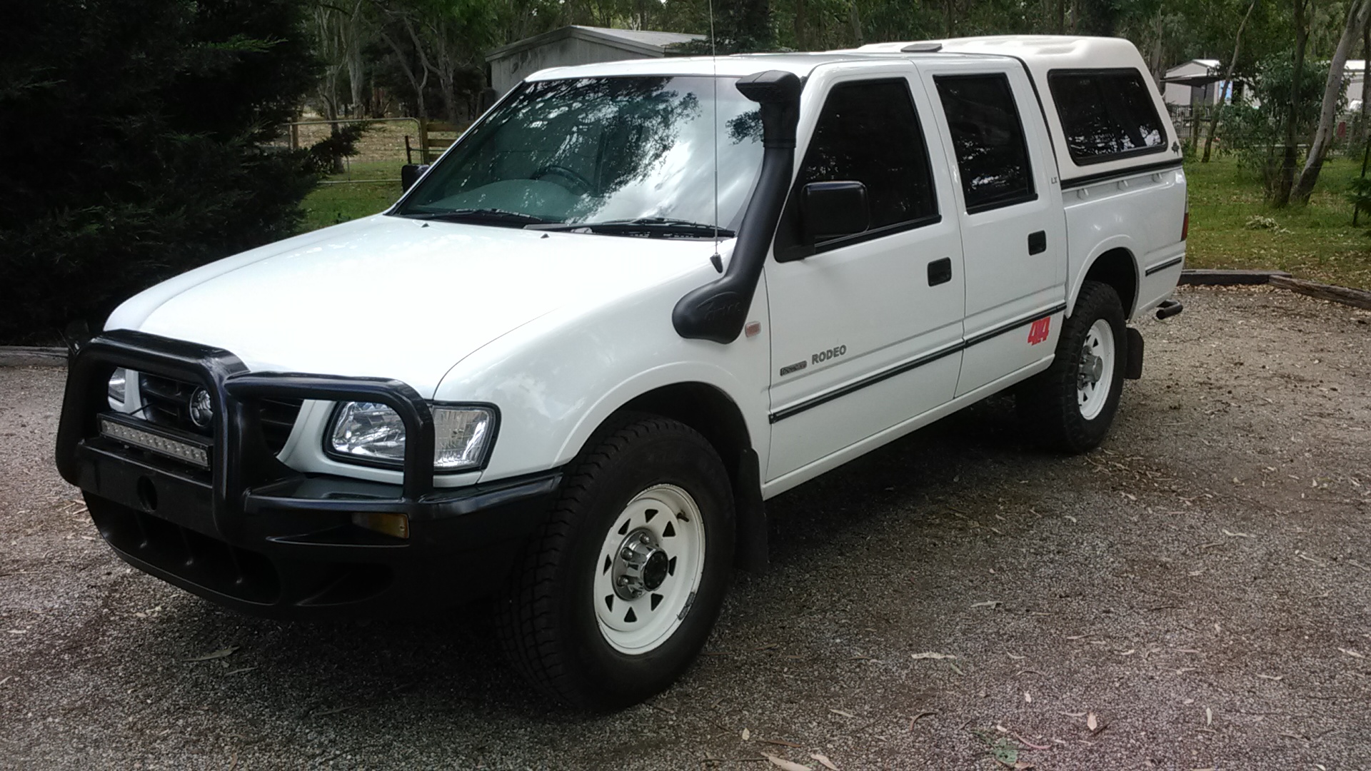 2002 HOLDEN RODEO TF 4X4 DUAL CAB UTE
