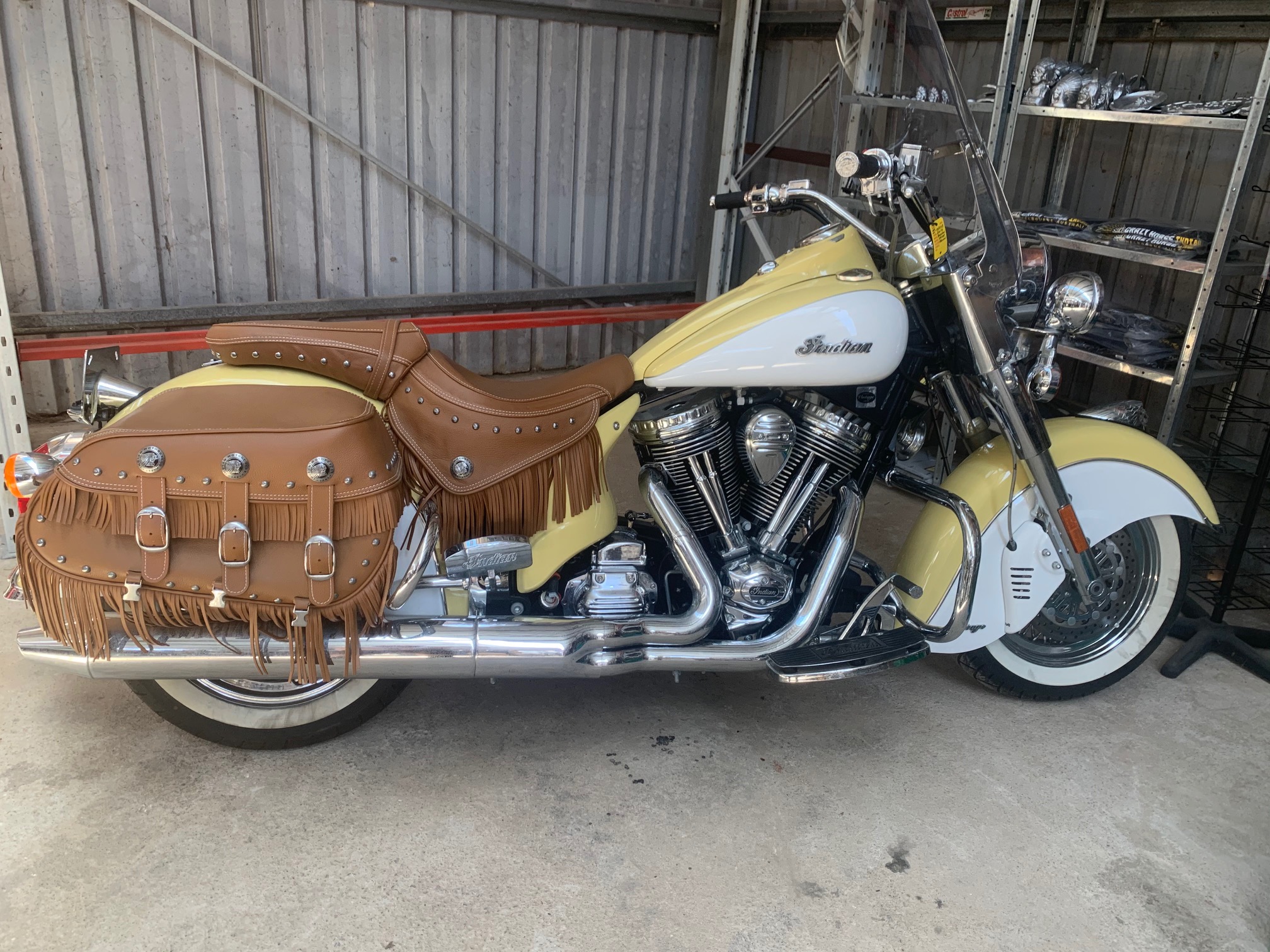 2010 KINGS MOUNTAIN INDIAN CHIEF VINTAGE LTD EDITION CRUISER