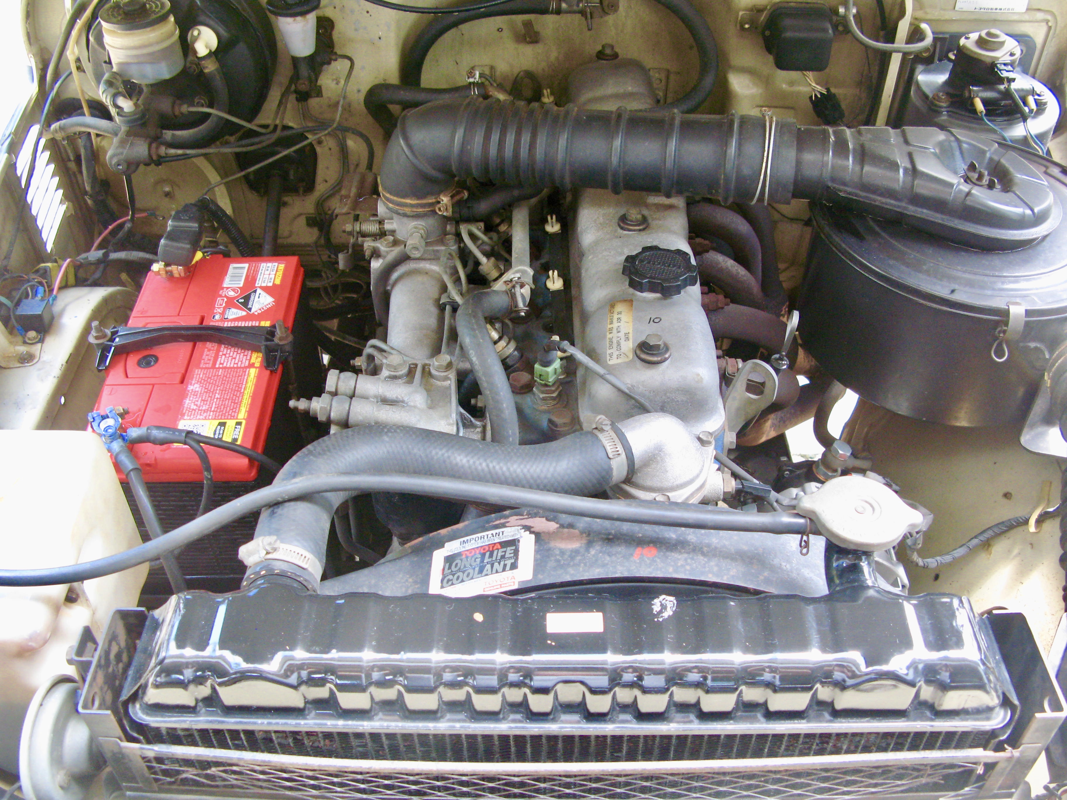 1984 TOYOTA LANDCRUISER HJ45 TRAY BODY