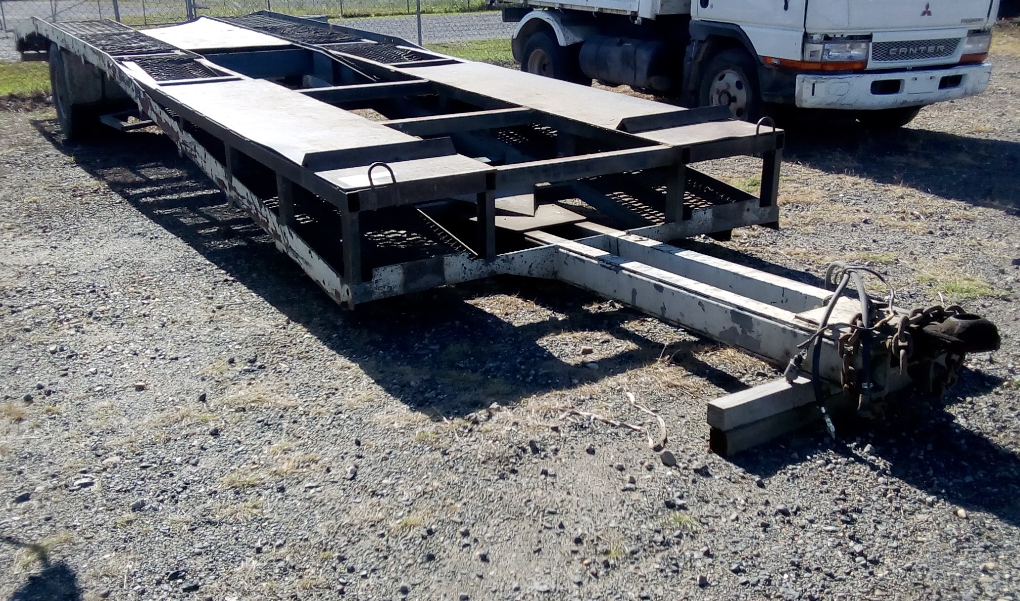 TRAILER 2 CAR CARRIER/PLANT TRAILER