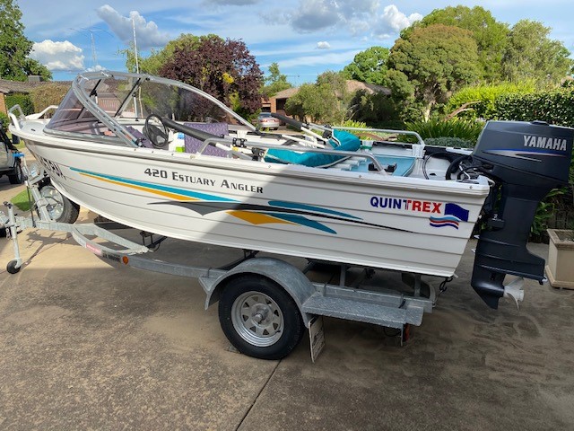 BOAT FOR SALE - QUINTREX 420 ESTUARY ANGLER