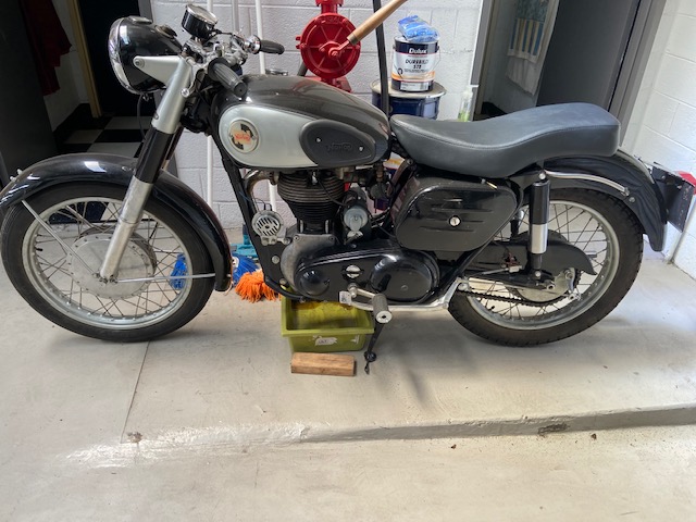 1956 NORTON ES2 500CC ROAD 