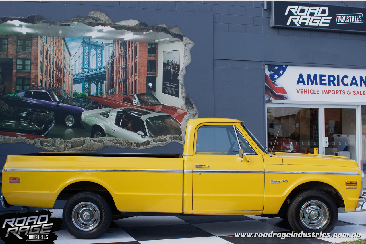 1972 Chevrolet C10 'Canary Yellow' Custom Deluxe Utility