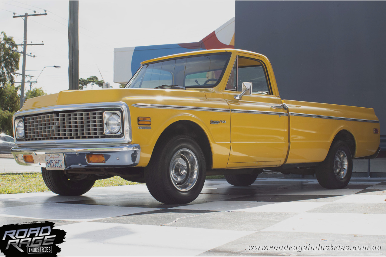 1972 Chevrolet C10 'Canary Yellow' Custom Deluxe Pick Up