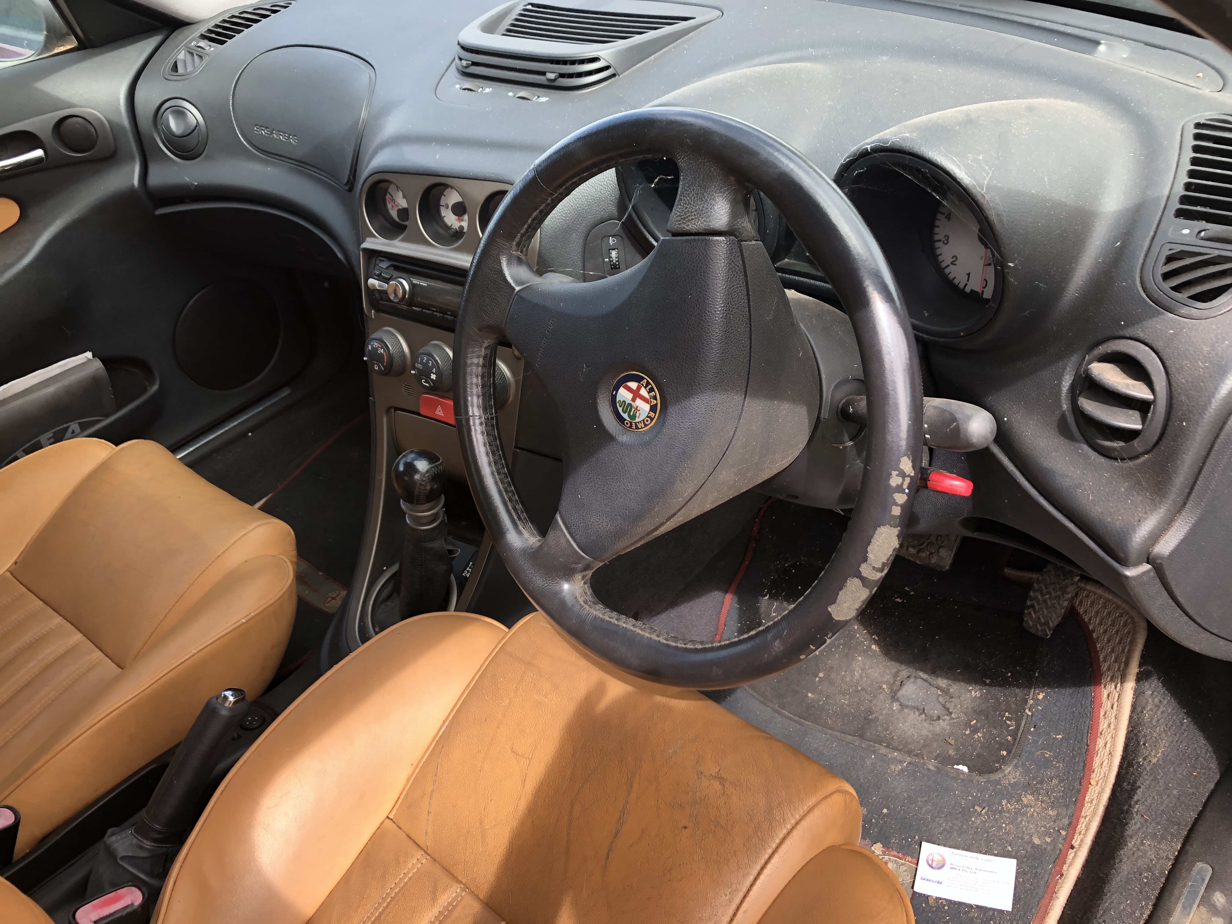 2004 ALFA ROMEO 156 V6 24V 4 SP AUTO Q-SYSTEM 4D SEDAN 