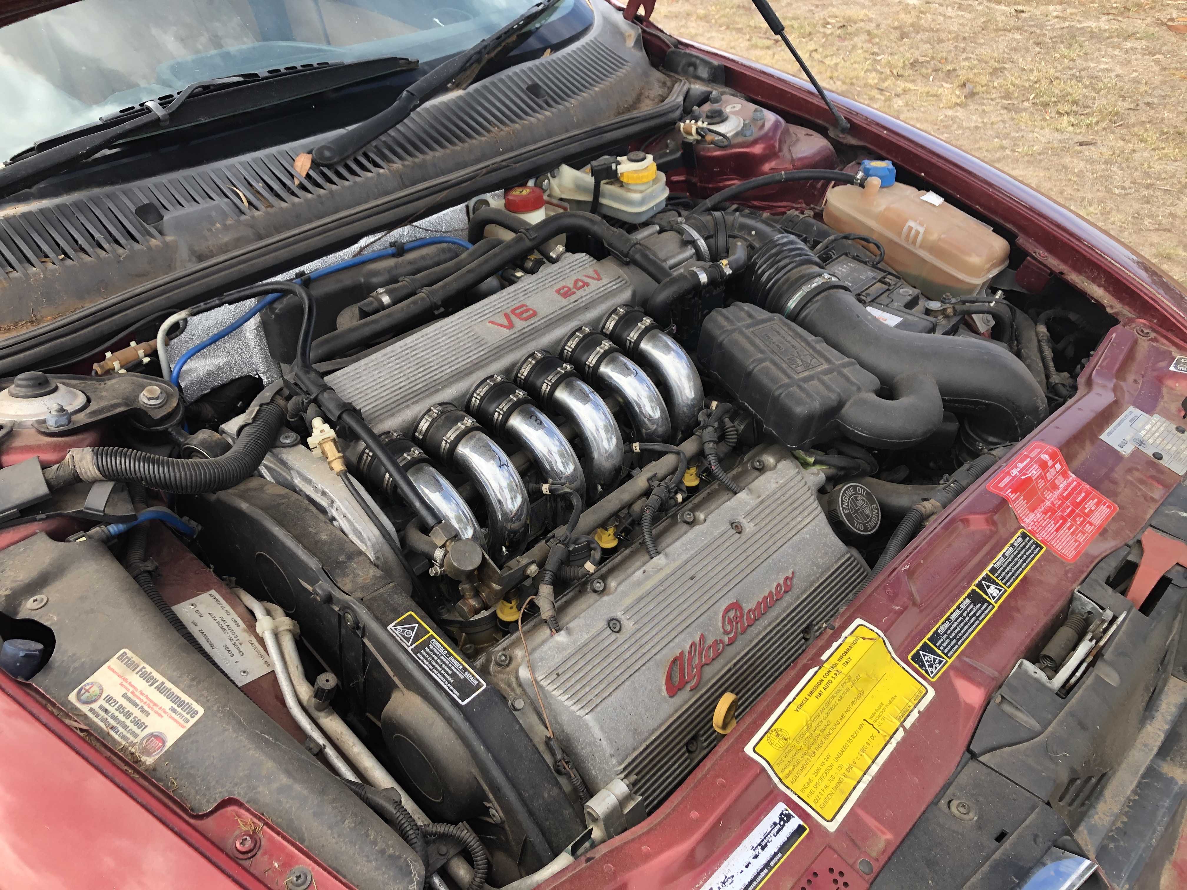 2004 ALFA ROMEO 156 V6 24V 4 SP AUTO Q-SYSTEM 4D SEDAN 