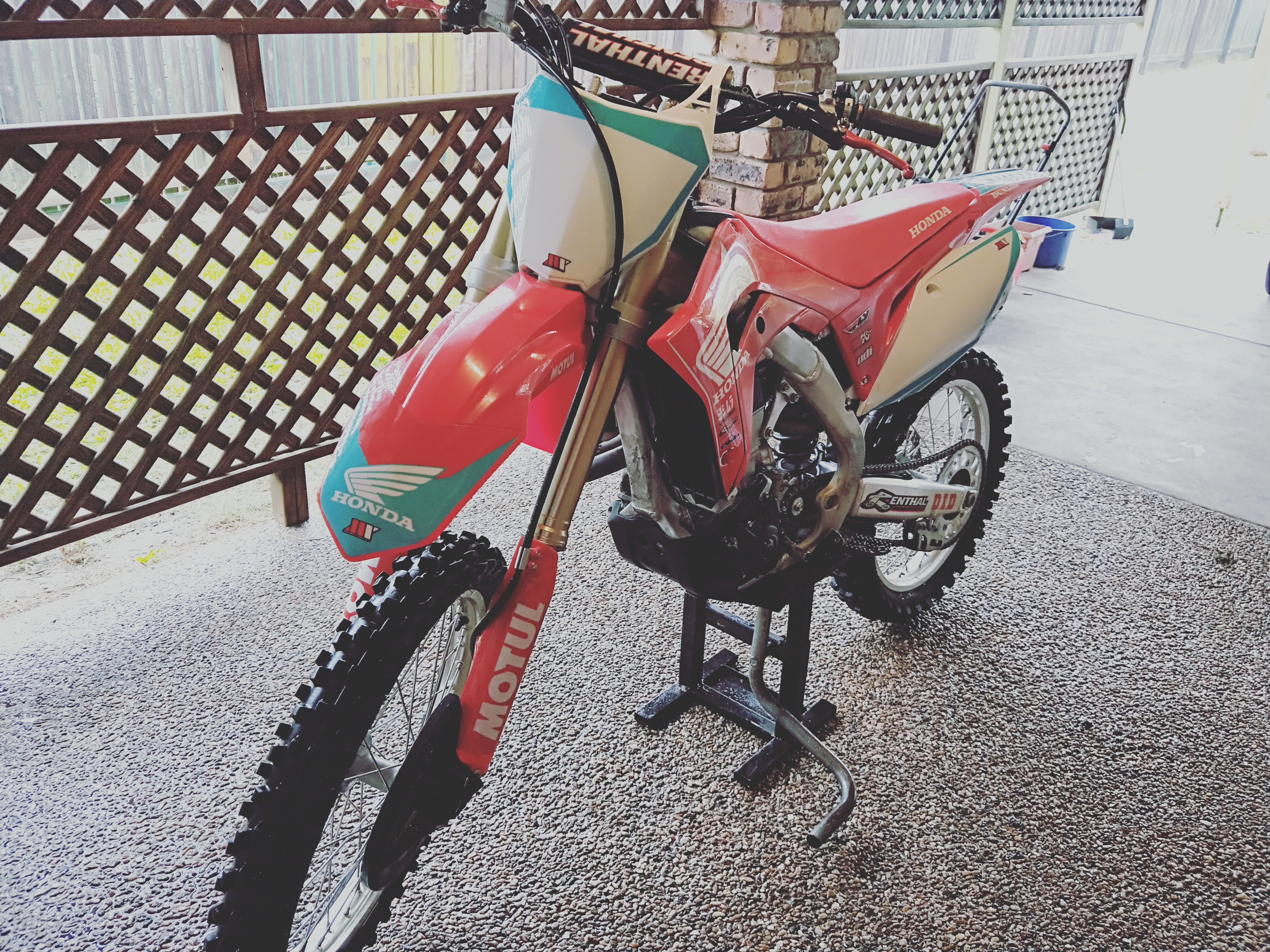 2018 HONDA CRF450R MOTOCROSS
