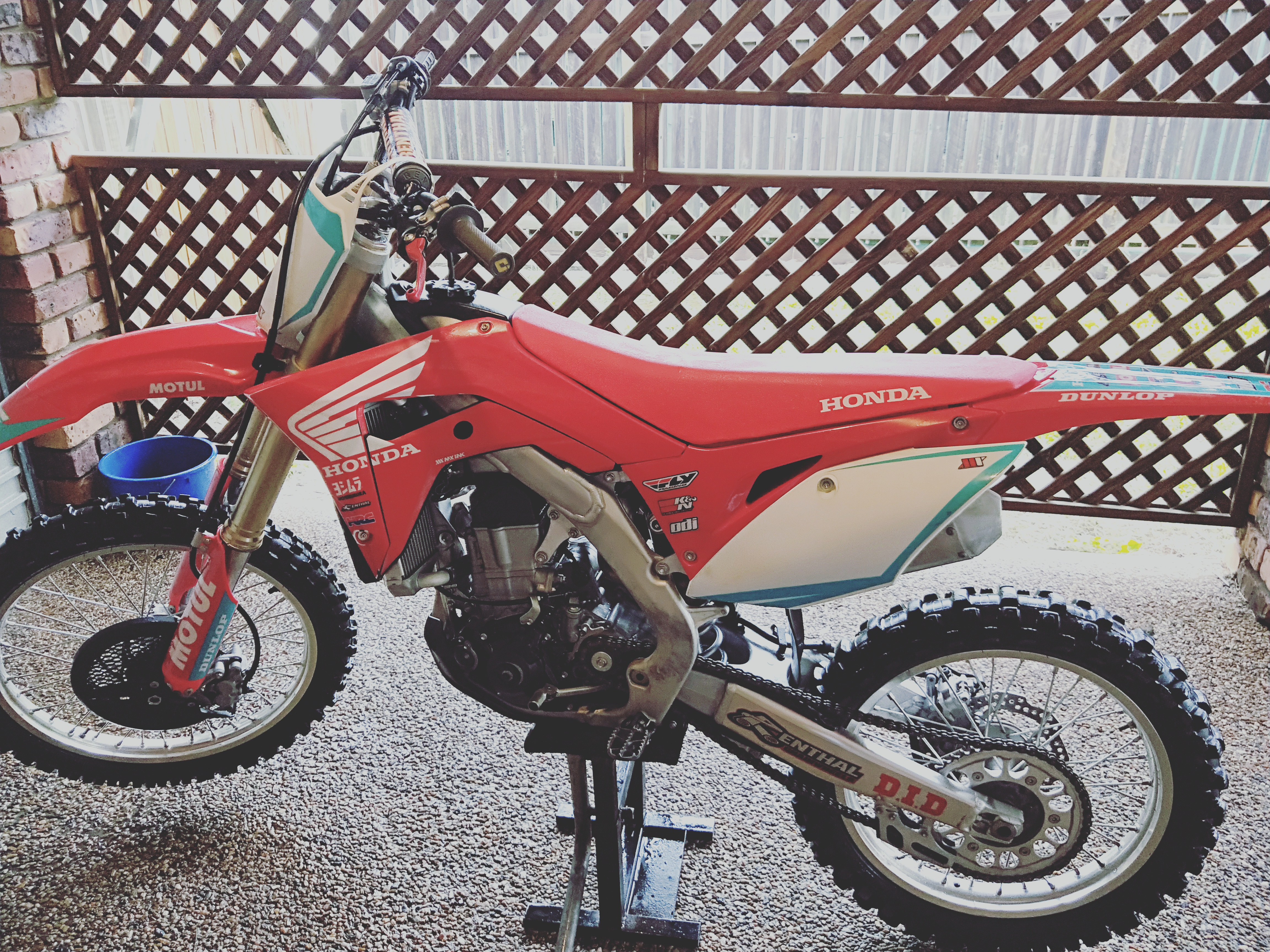 2018 HONDA CRF450R MOTOCROSS