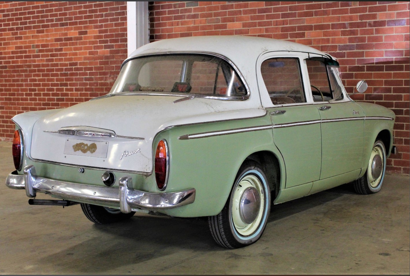 1960 HILLMAN MINX DELUXE IIIB 4D SEDAN 