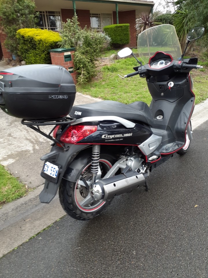 2009 SYM CITYCOM 300i SCOOTER 