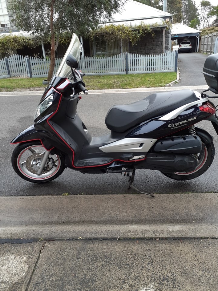 2009 SYM CITYCOM 300i SCOOTER 