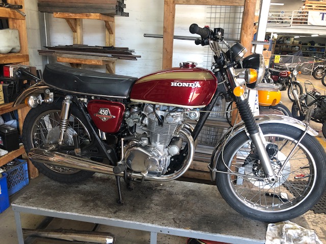 1974 HONDA CB450 TWIN ROAD