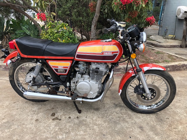1975 YAMAHA XS360 TWIN 