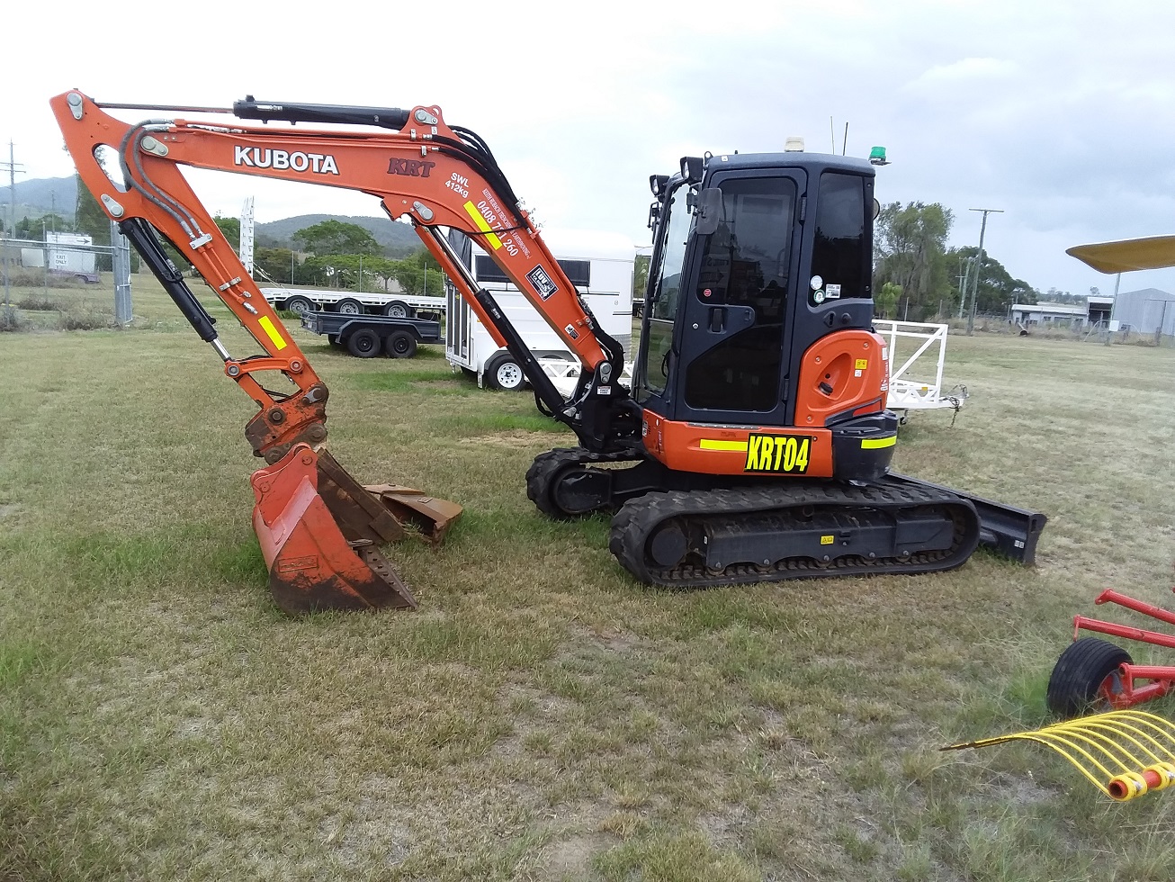 2018 KUBOTA U55-4 EXCAVATOR