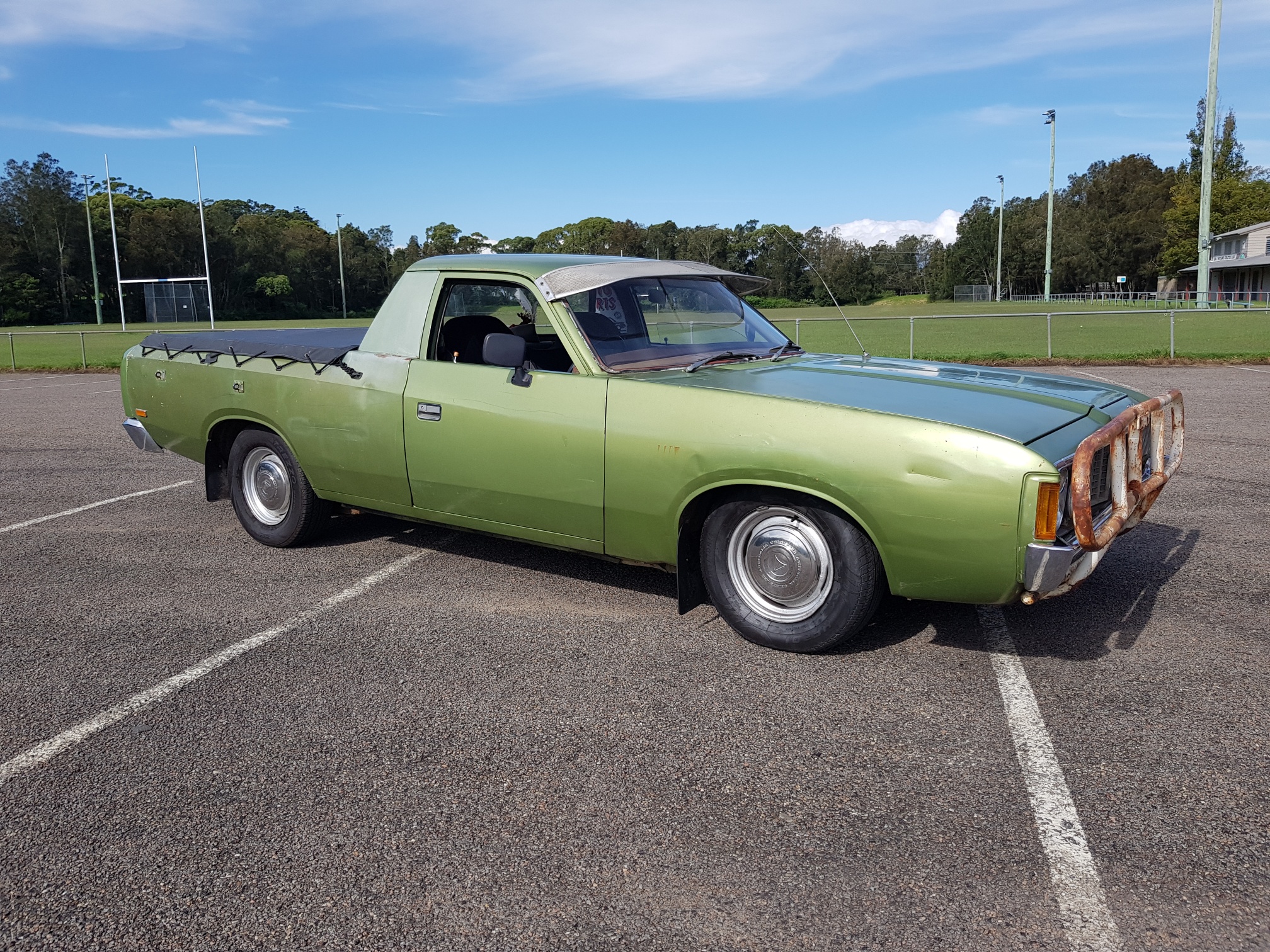 1973 CHRYSLER VALIANT VJ UTE 
