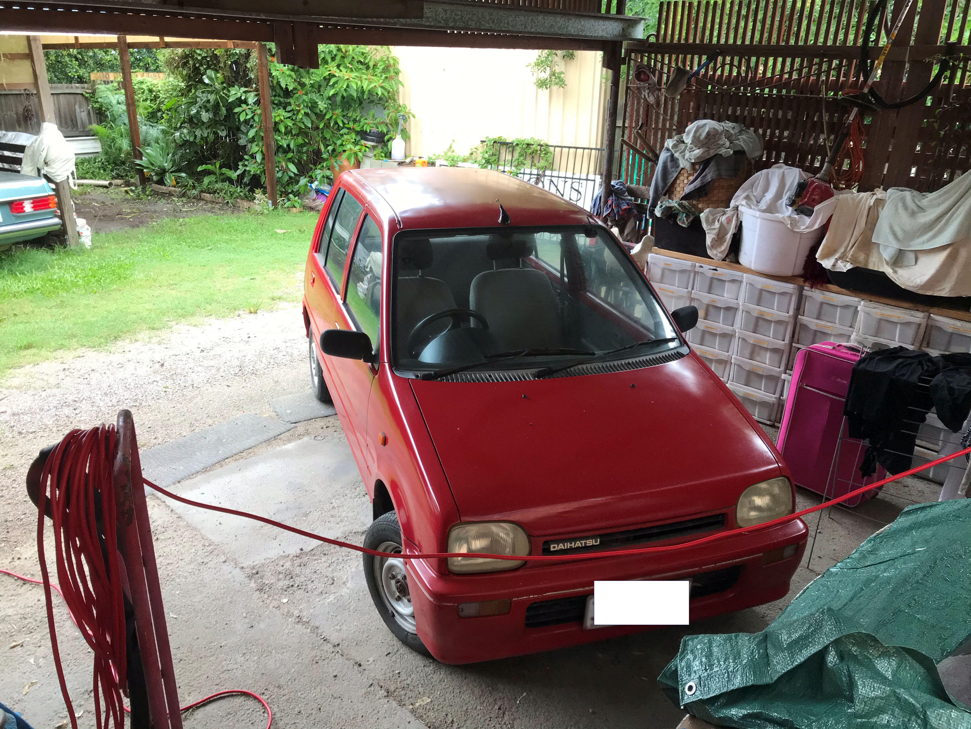 1992 DAIHATSU MIRA HATCHBACK