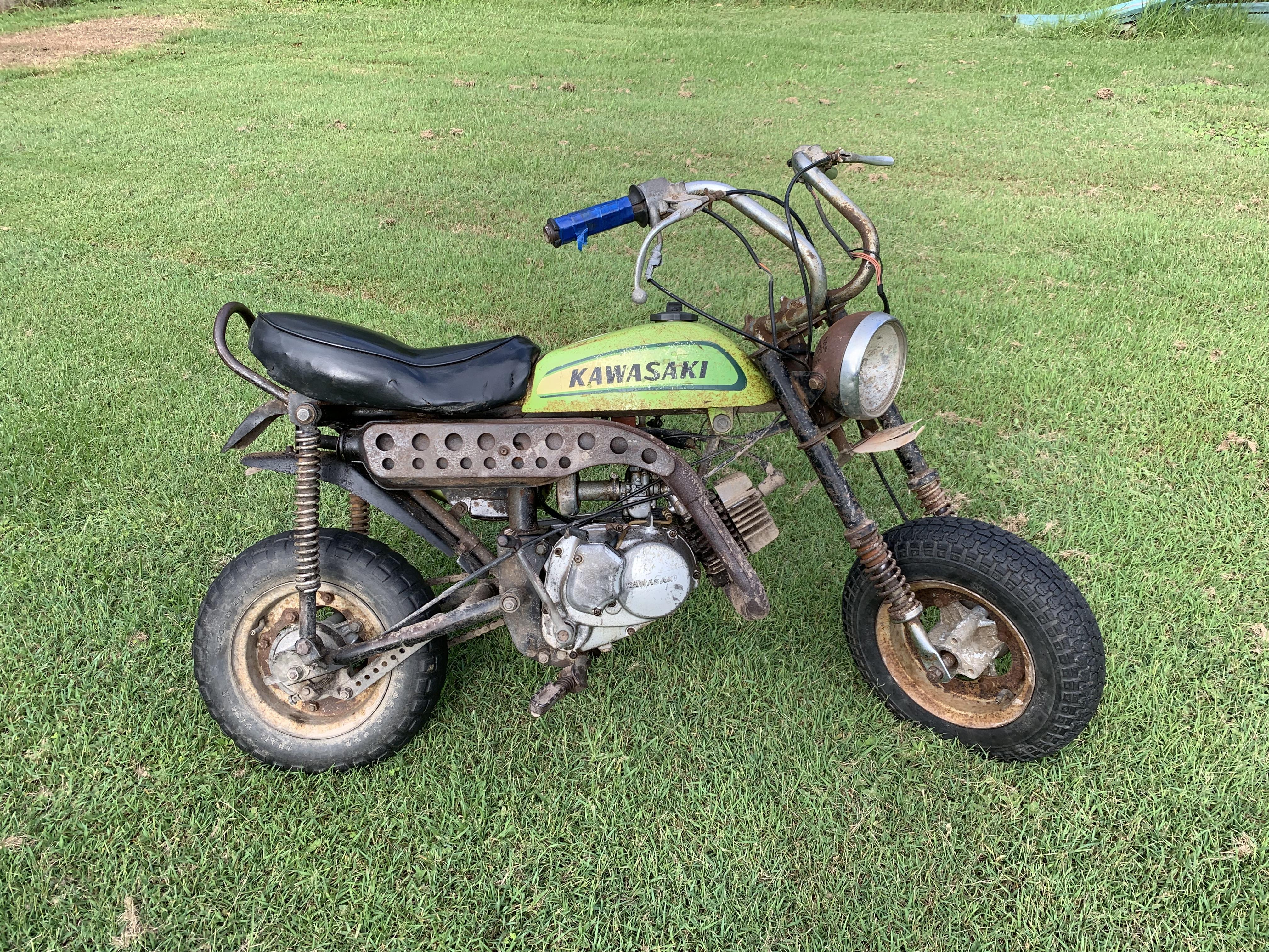 1972 KAWASAKI KV75 MINI BIKE