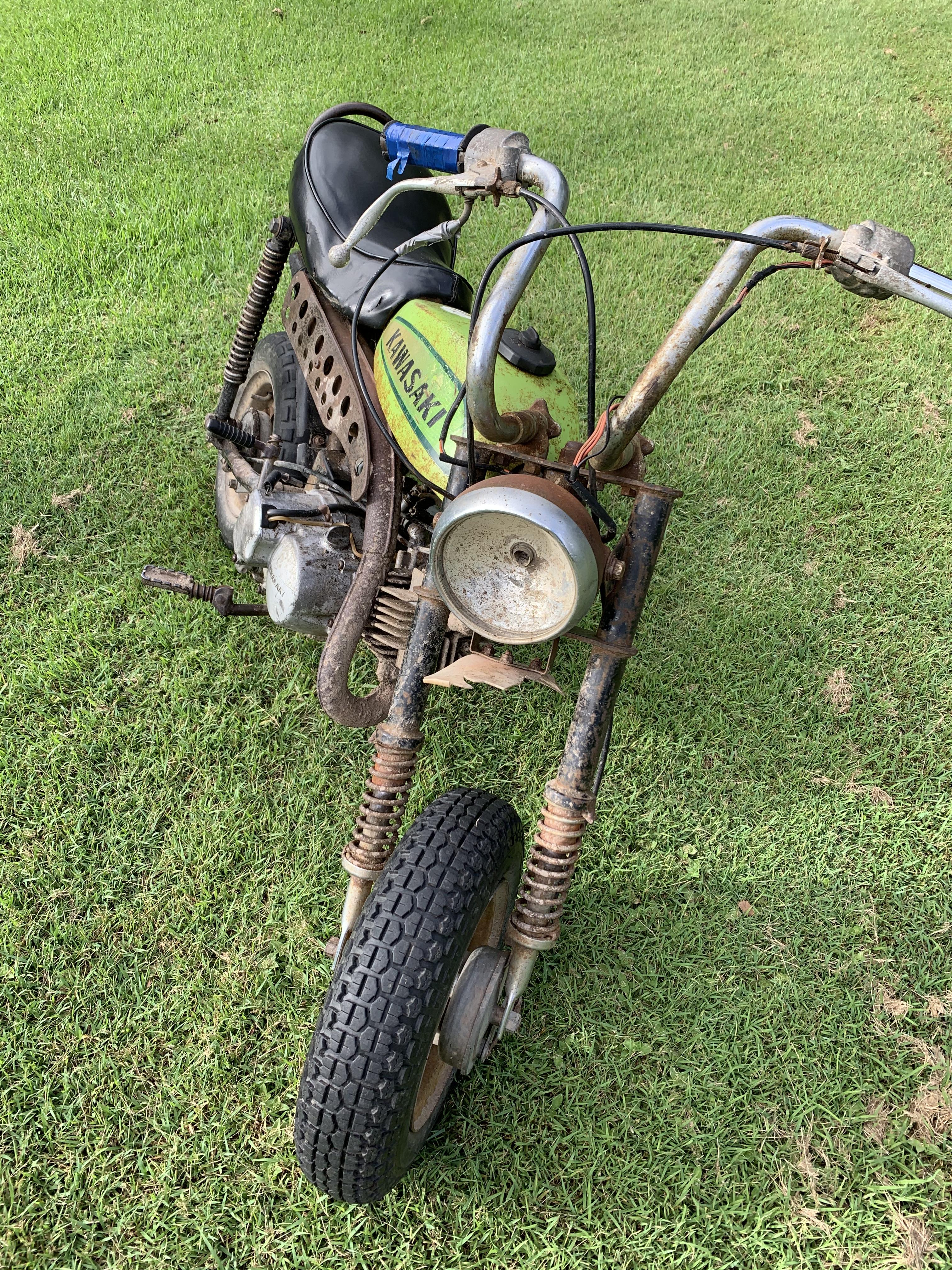 1972 KAWASAKI KV75 MINI BIKE