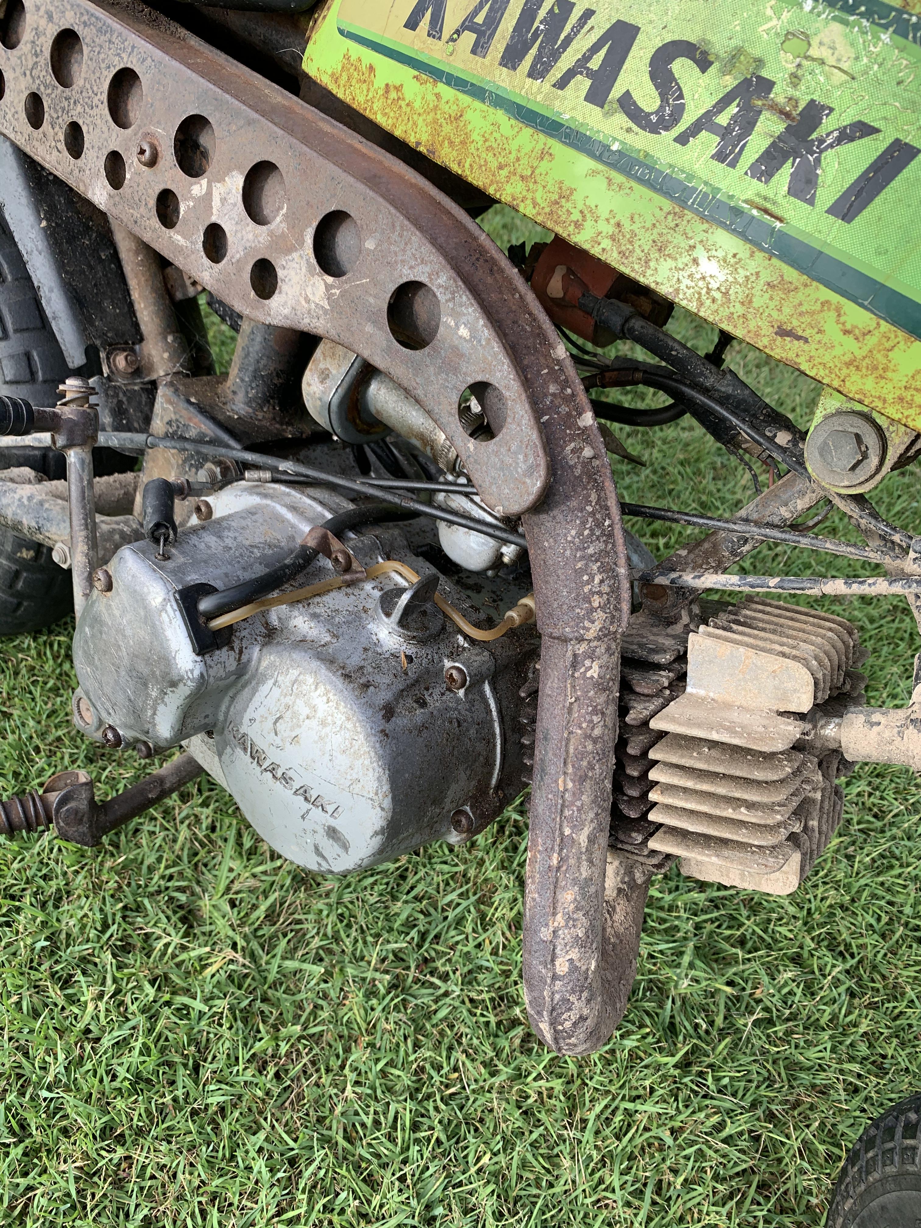 1972 KAWASAKI KV75 MINI BIKE