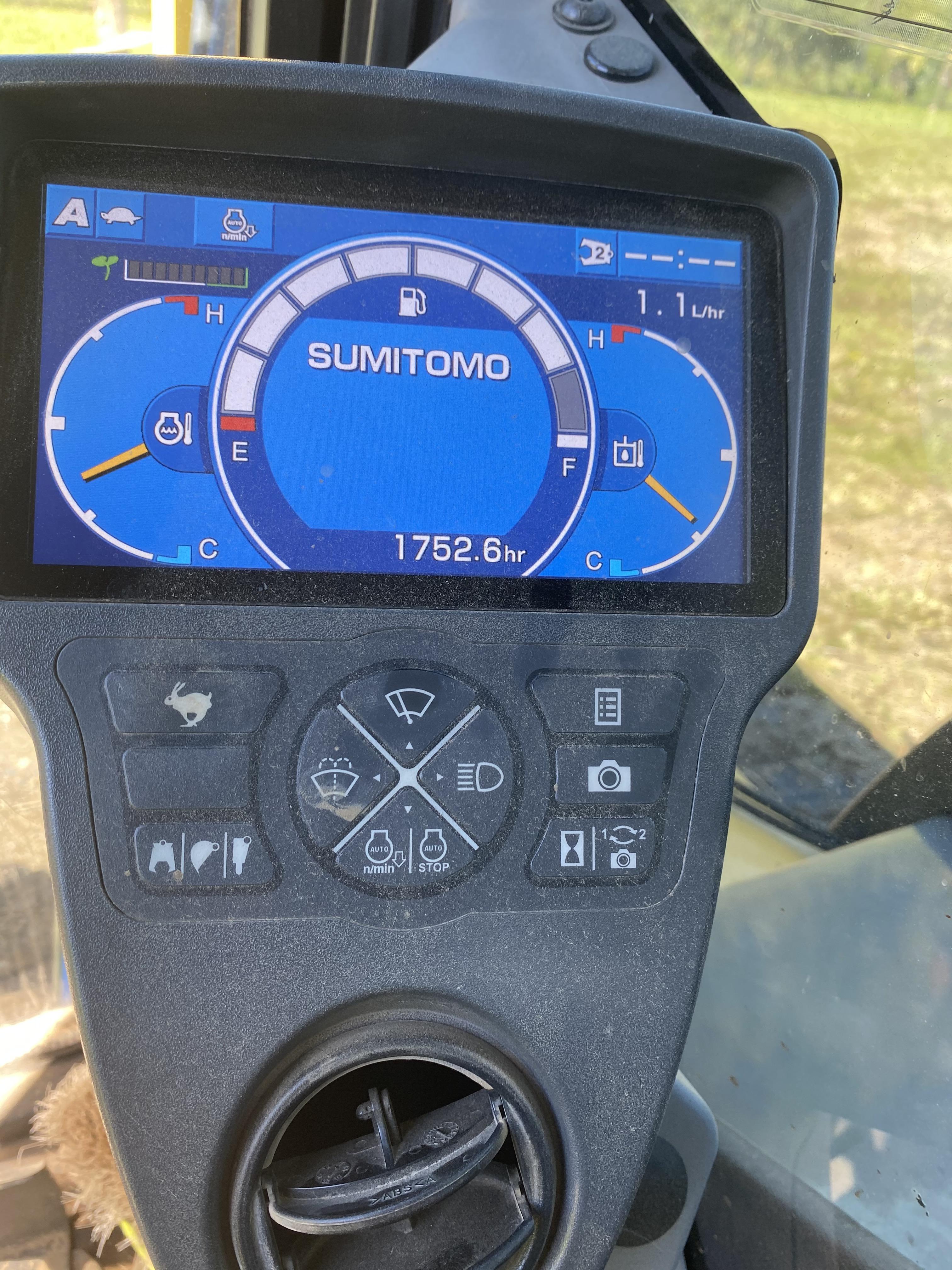 2018 SIMITOMO SH8 EXCAVATOR 