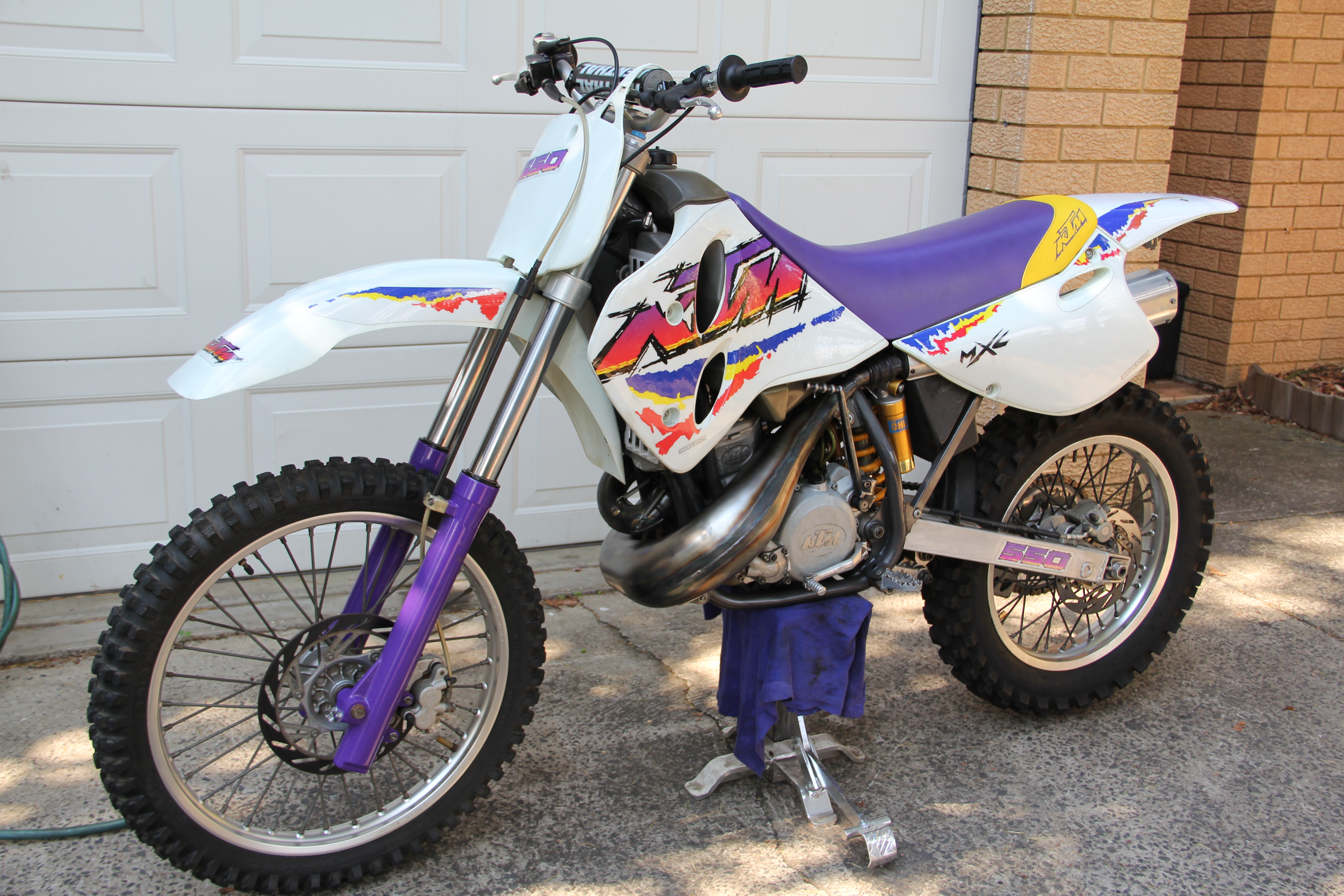 1993 KTM 550 MXC MOTOCROSS
