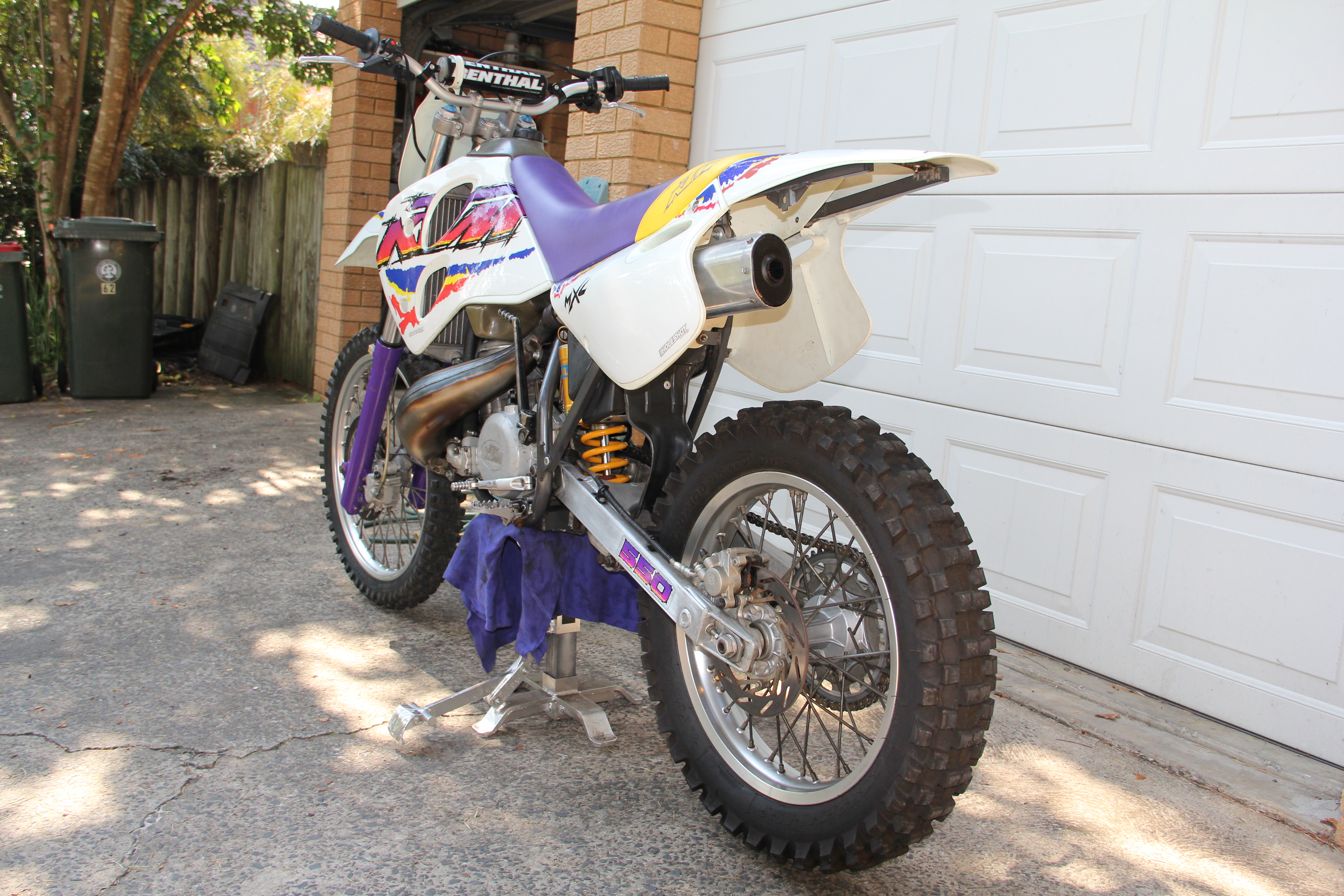 1993 KTM 550 MXC MOTOCROSS