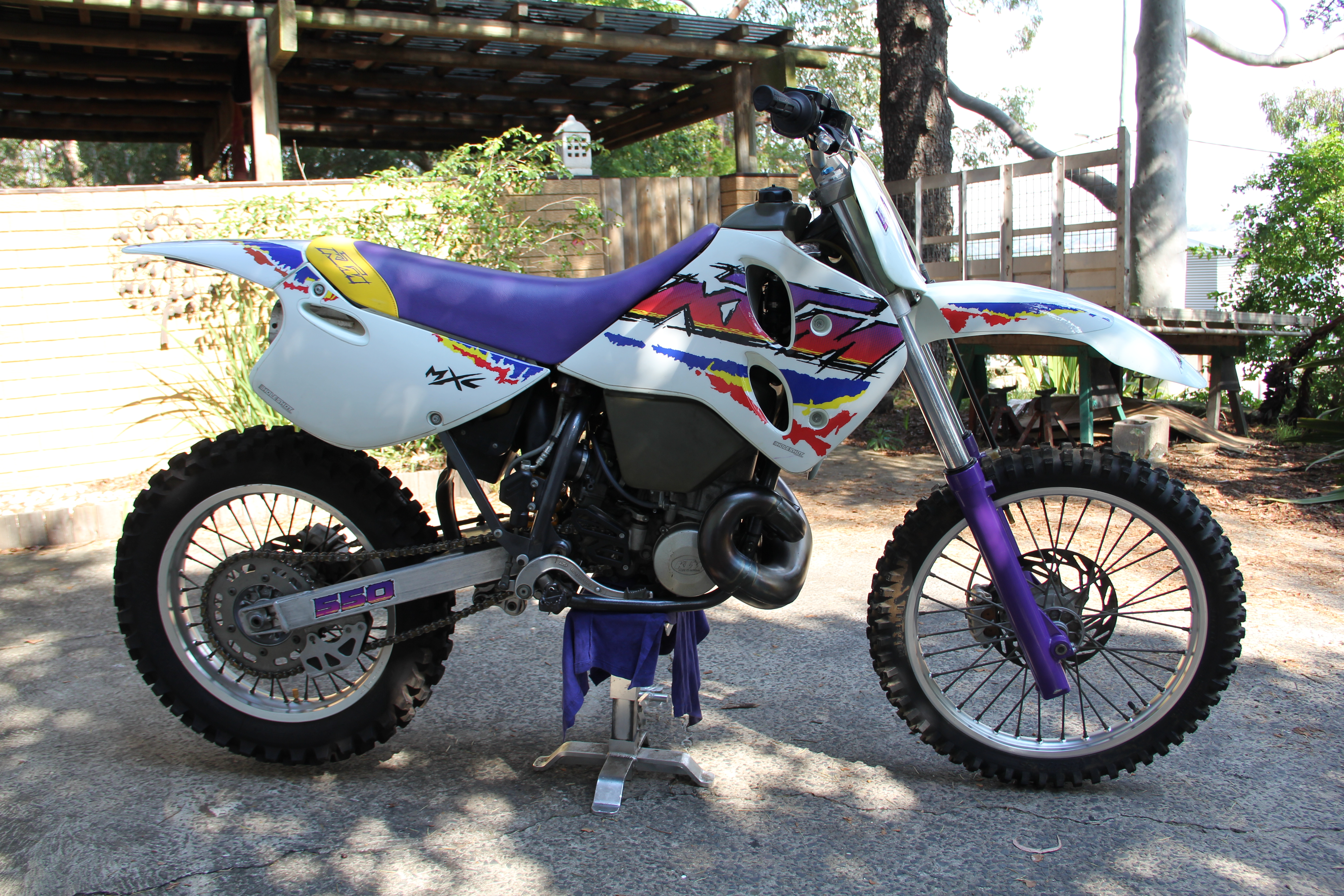 1993 KTM 550 MXC MOTOCROSS