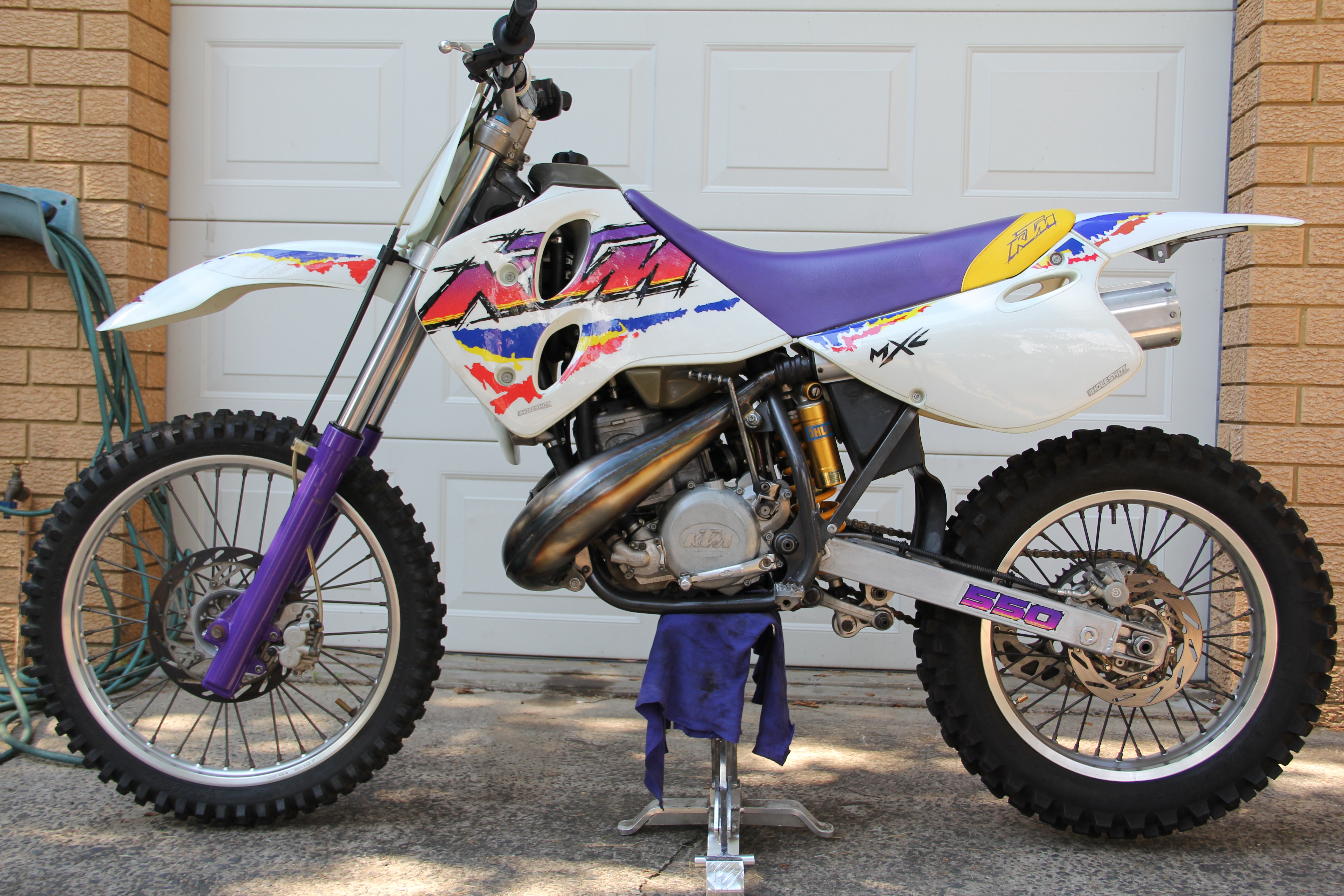 1993 KTM 550 MXC MOTOCROSS