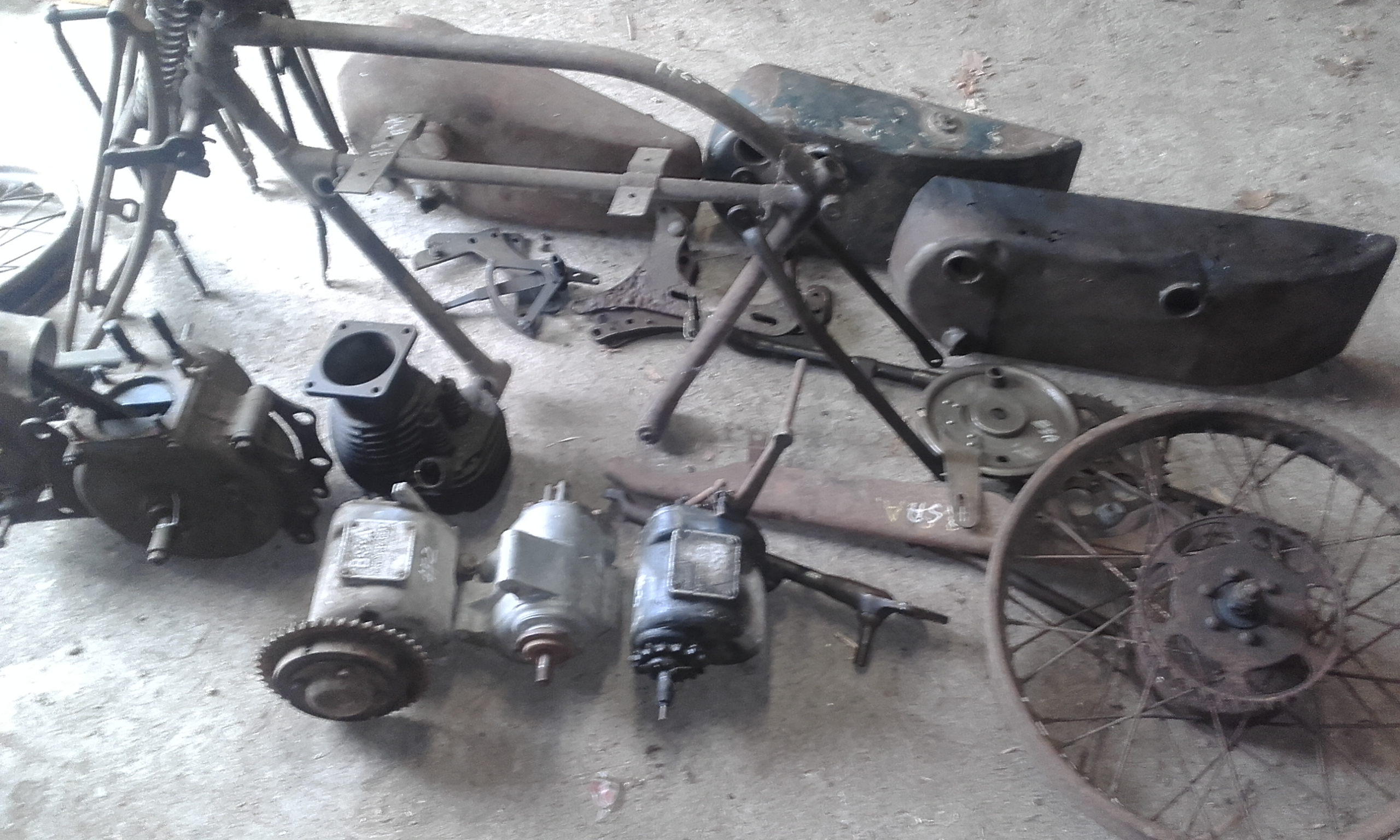 BSA 1926-27 MOTORCYCLE PARTS