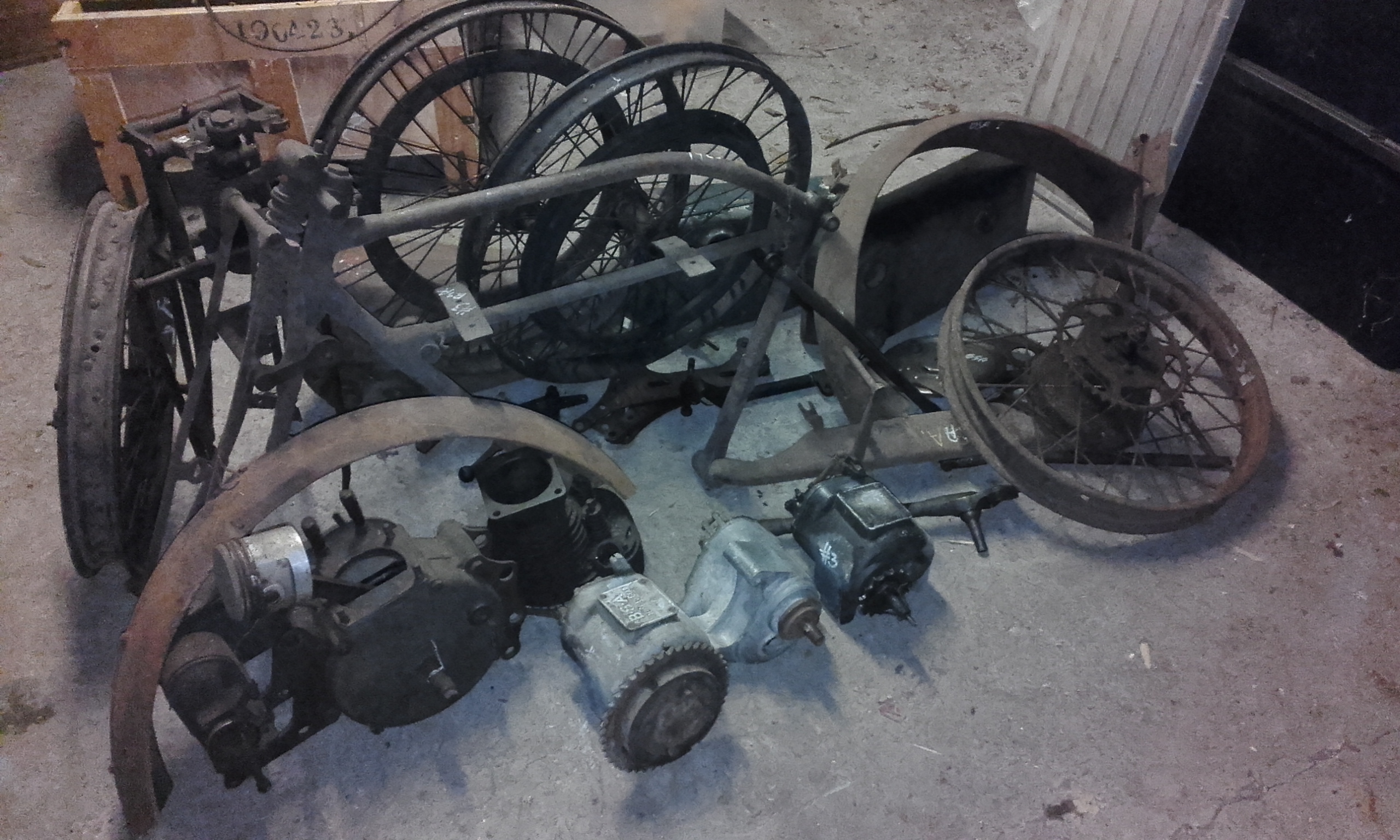 BSA 1926-27 MOTORCYCLE PARTS