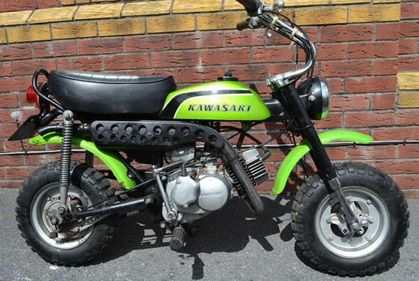 1974 KAWASAKI KV75 MINI BIKE