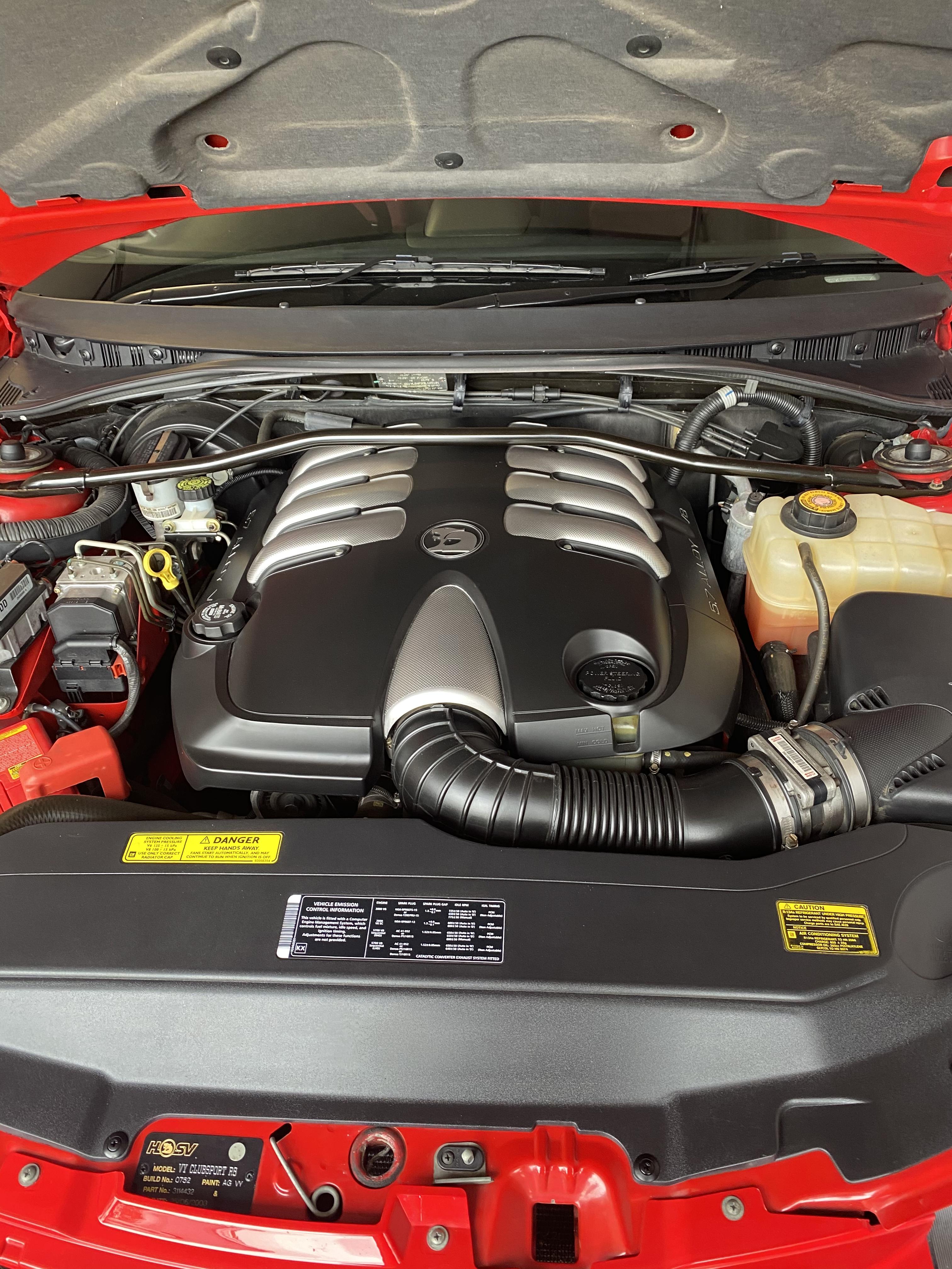 2003 HSV CLUBSPORT Y-SERIES R8 4 SP AUTOMATIC 4D SEDAN
