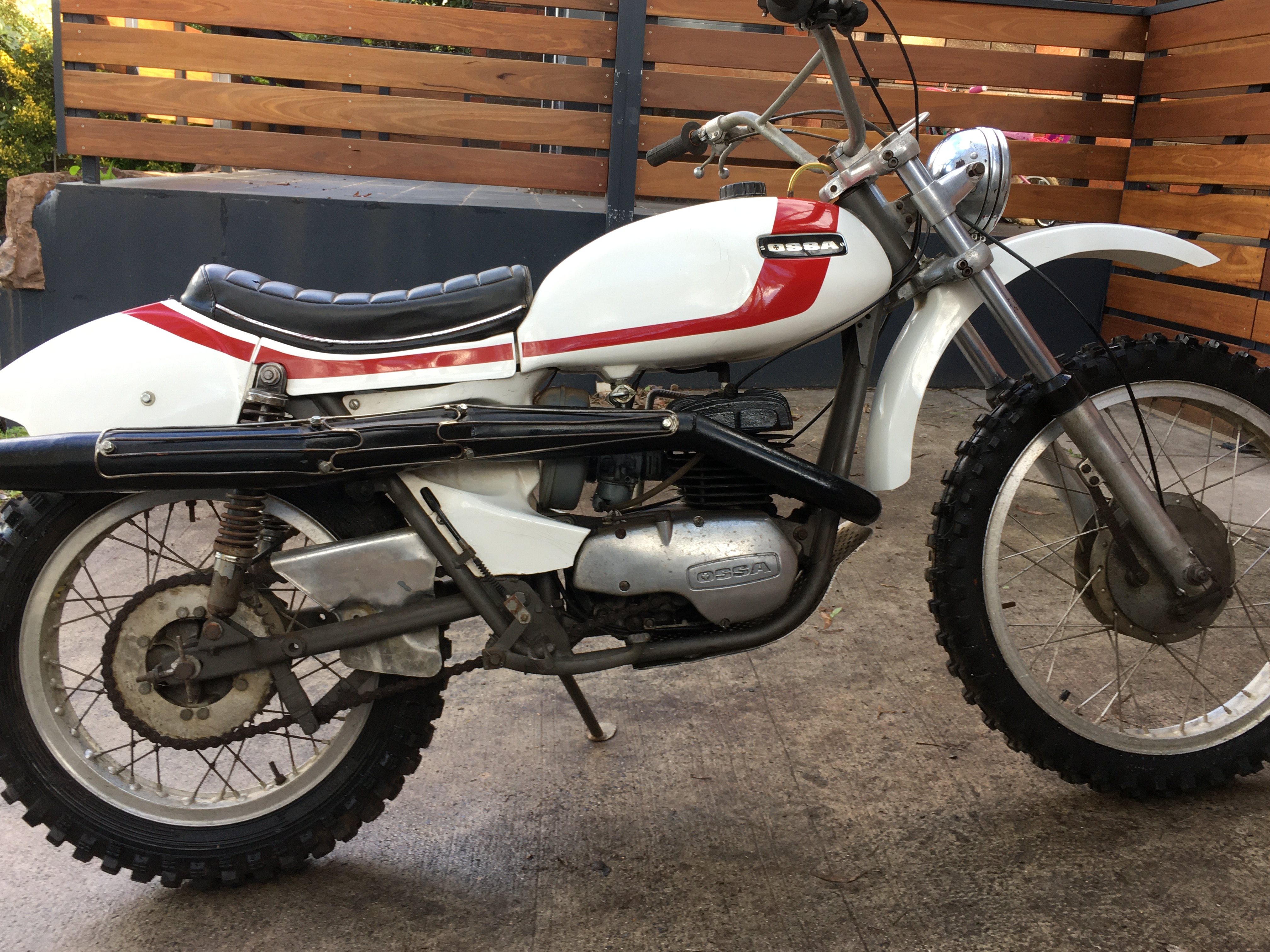 1976 OSSA SDR 250 ENDURO