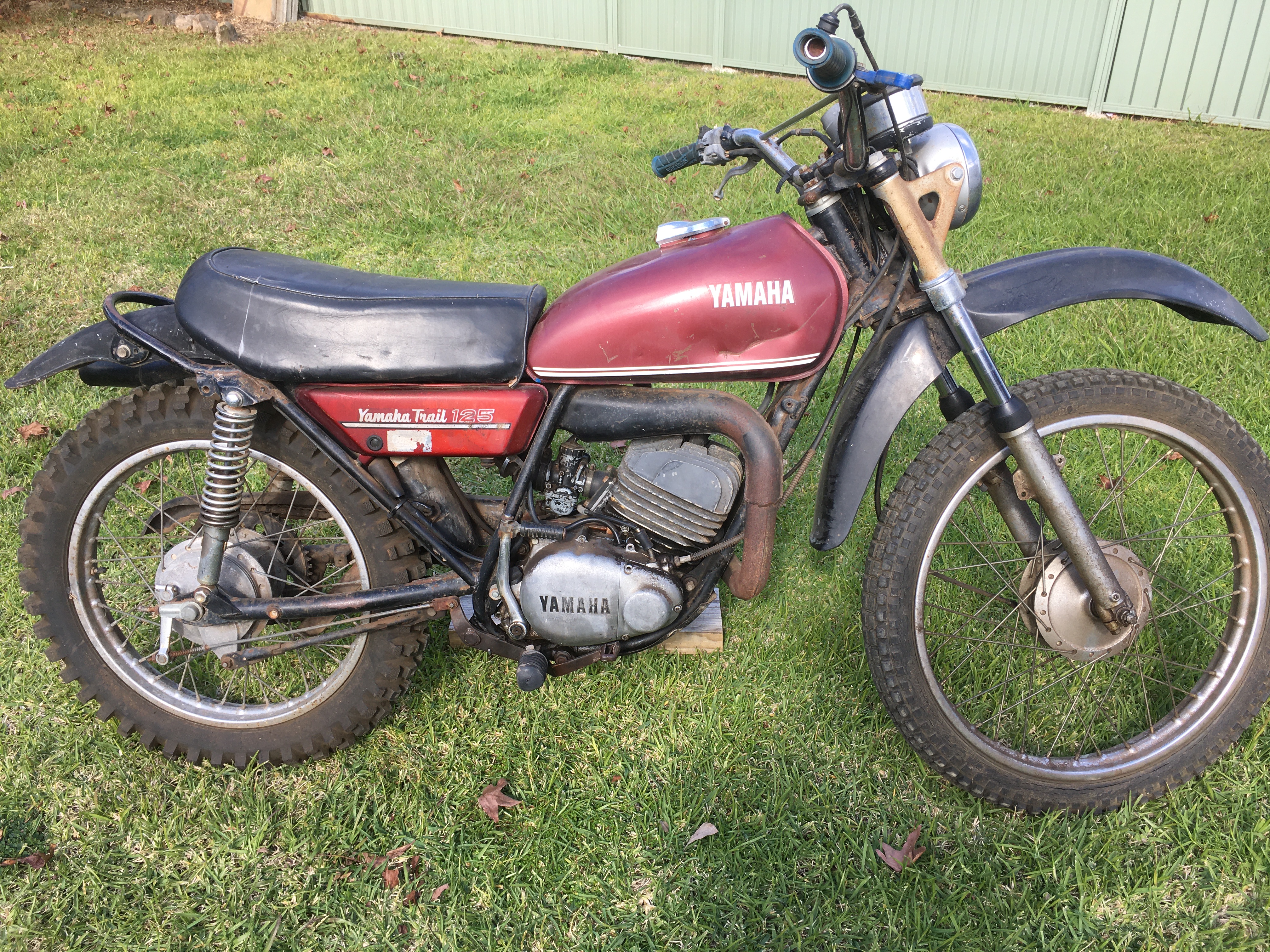 1974 YAMAHA DT125A TRAIL