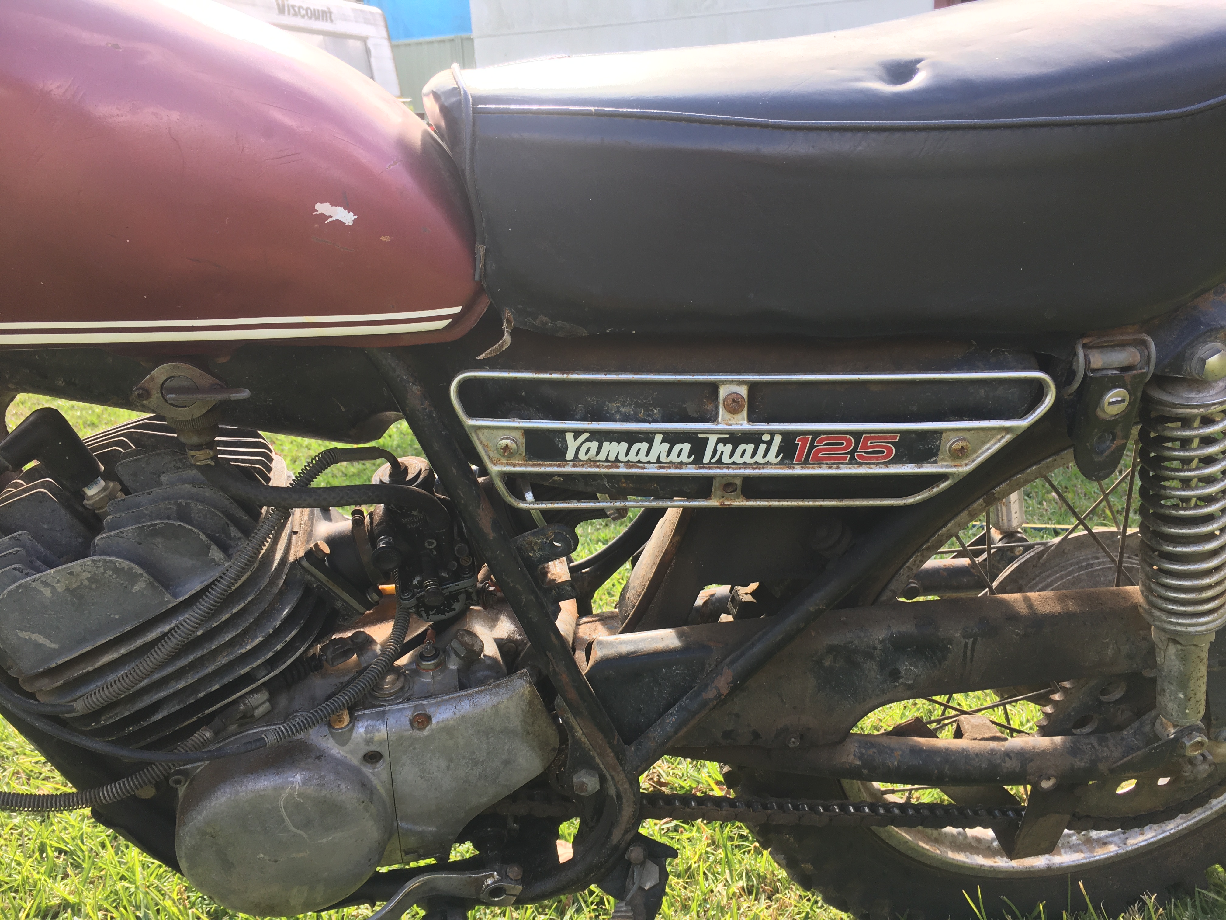 1974 YAMAHA DT125A TRAIL