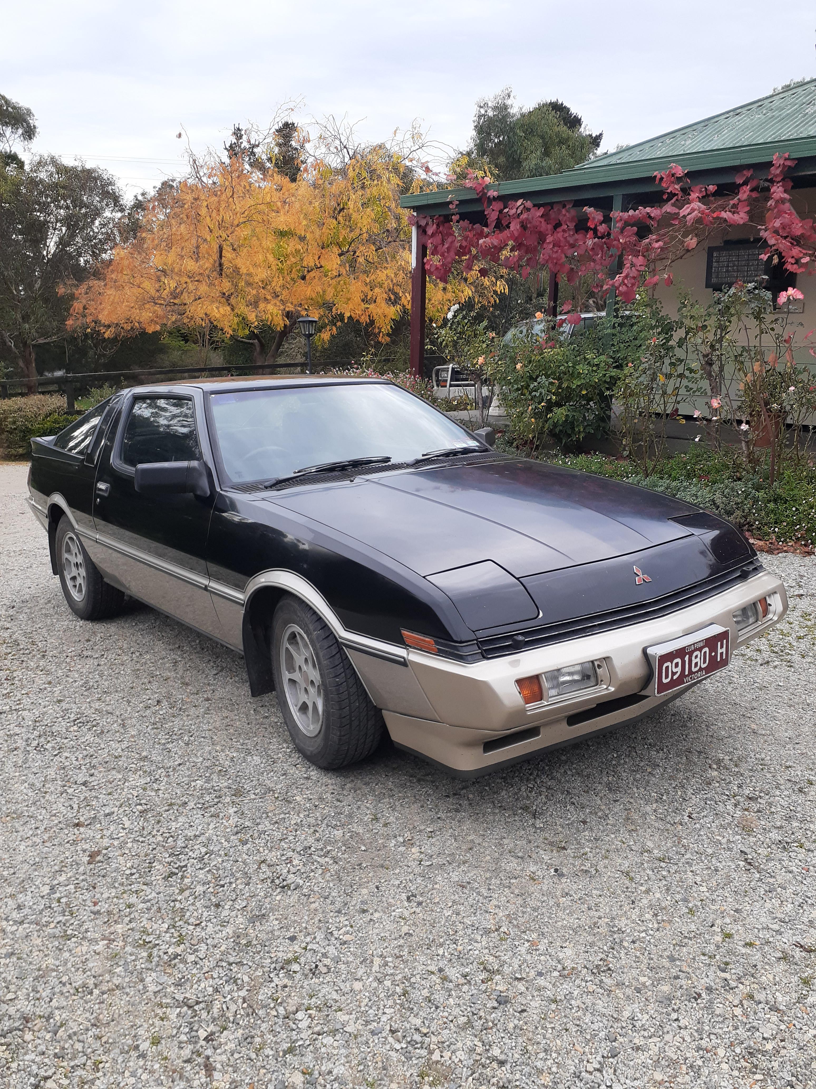 1985 MITSUBISHI STARION JD 5 SP MANUAL 2D LIFTBACK